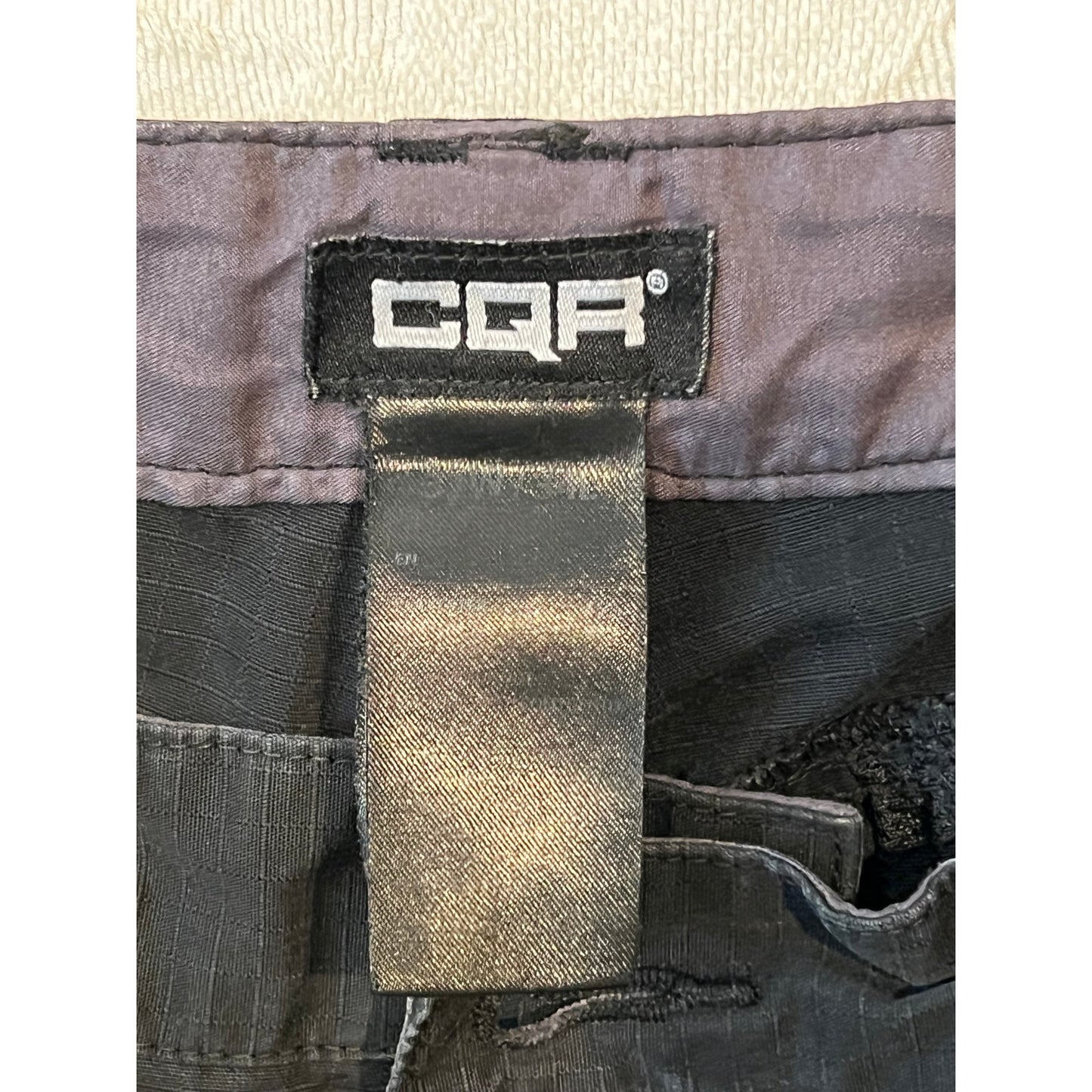 CQR Pantalon Tactique Noir Homme 30x31
