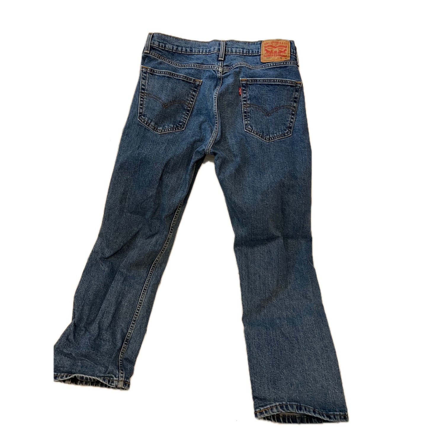 Jeans Levi's 505 de corte recto regular para hombre, 34x30