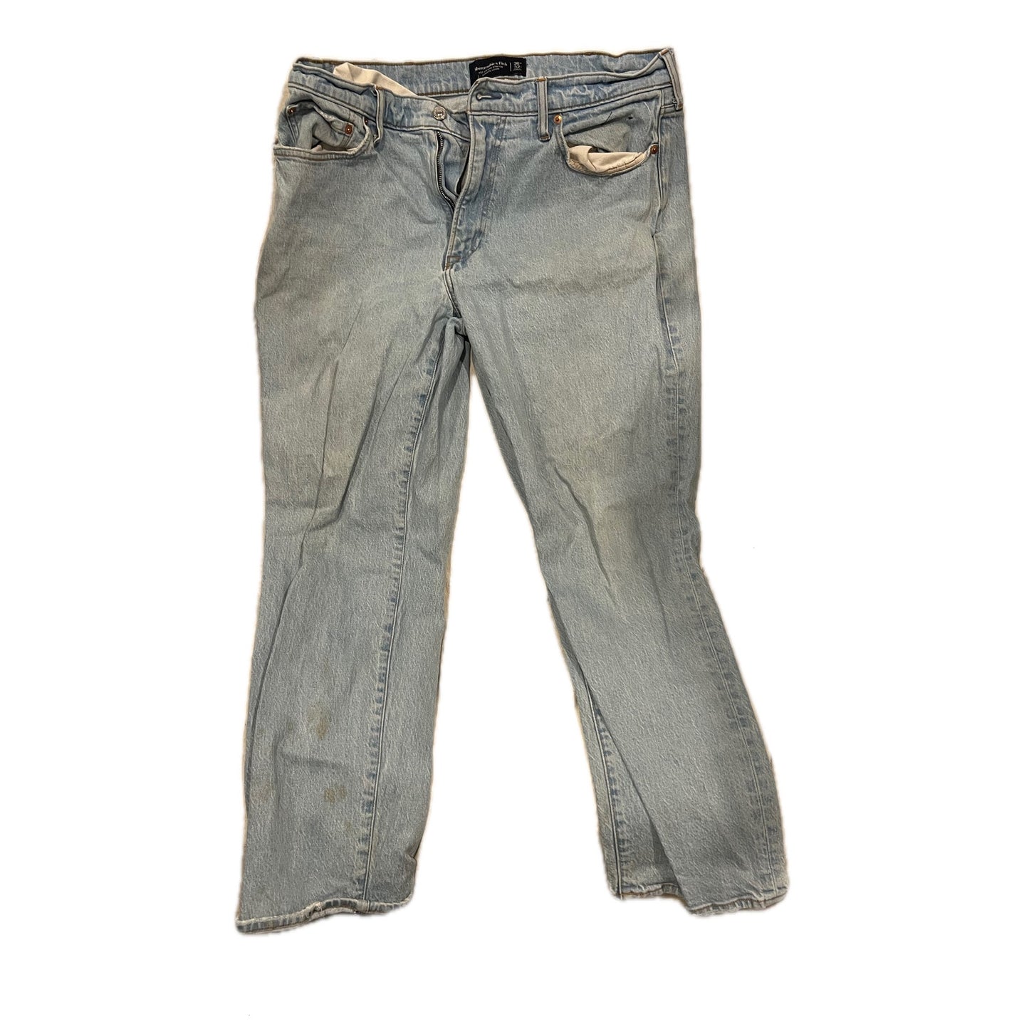 Abercrombie & Fitch Vaqueros Deportivos Holgados Vintage Hombre 36x32