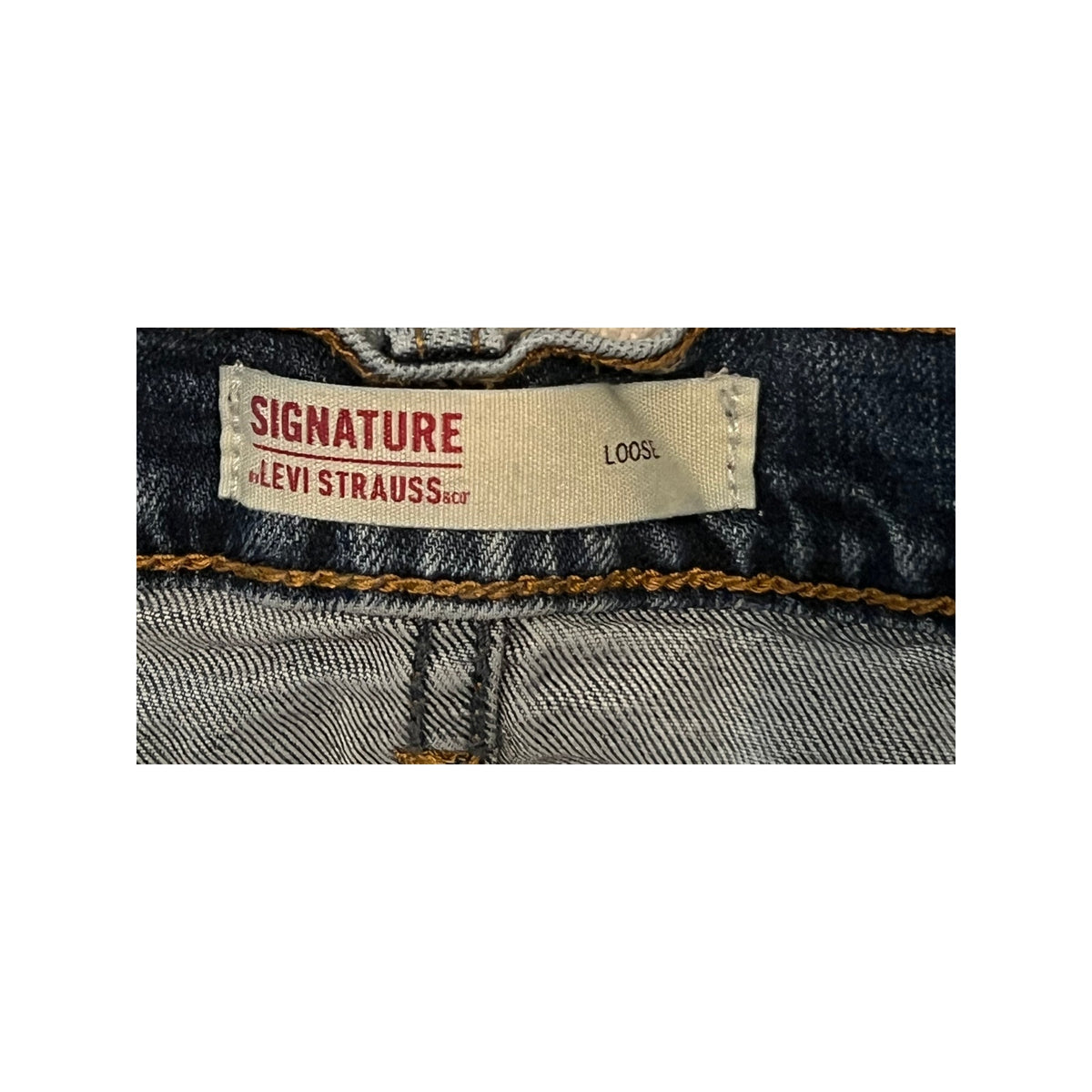 Levi's Signature Loose Fit Jeans Mens 42x30