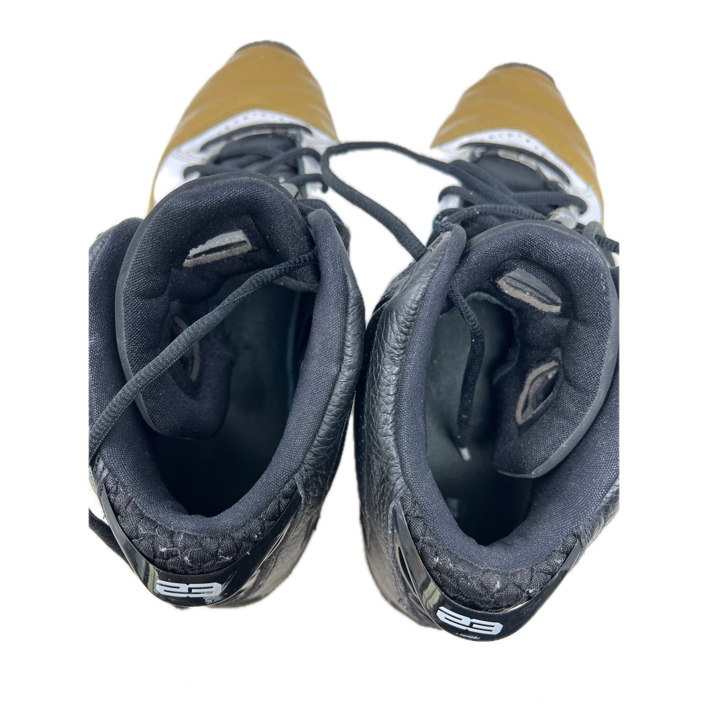 Nike Jordan B'Loyal 'White Black Gold' Sneakers Mens 12