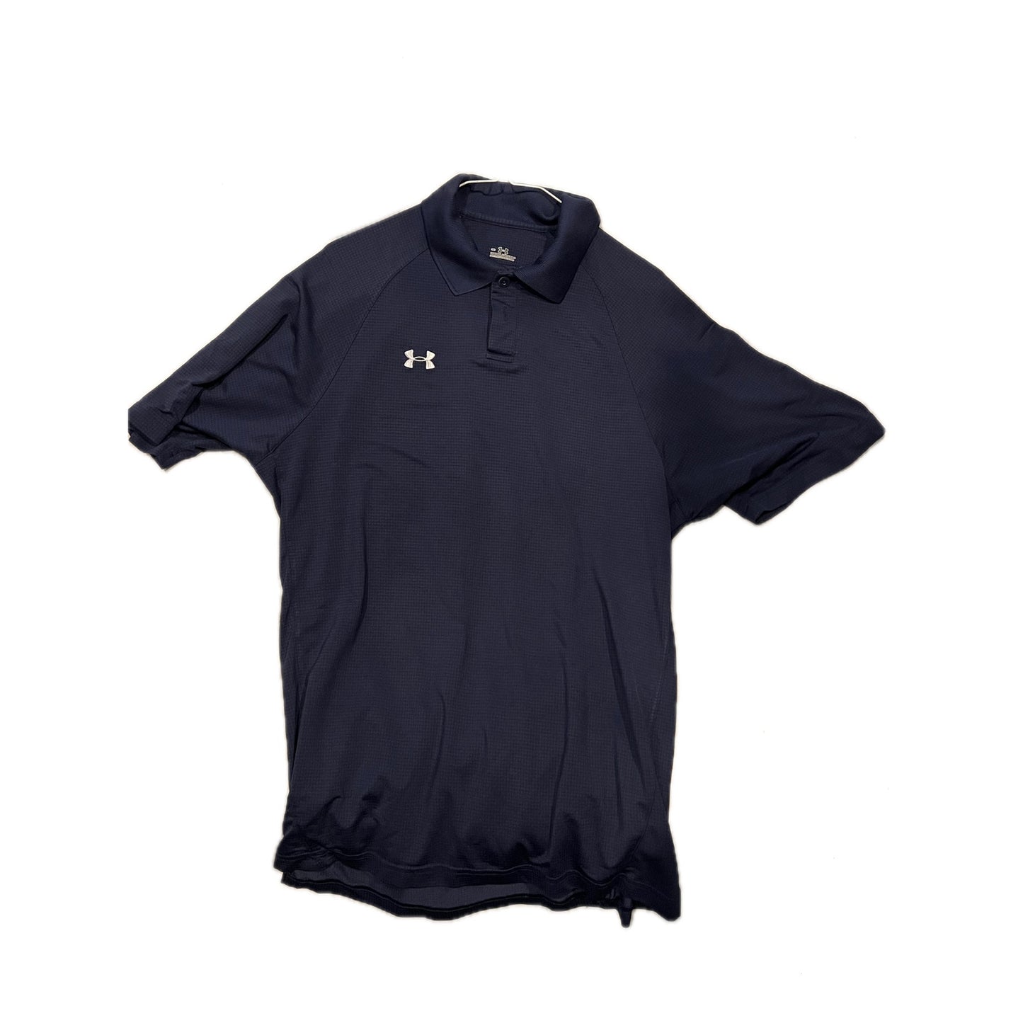 Under Armour Loose Golf Shirt Gray Mens Med