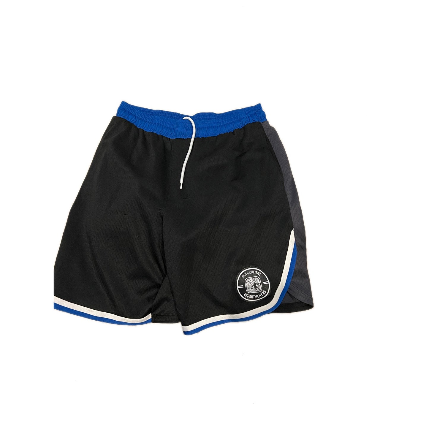 AND 1 Blue Black Basketball Shorts Mens Medium
