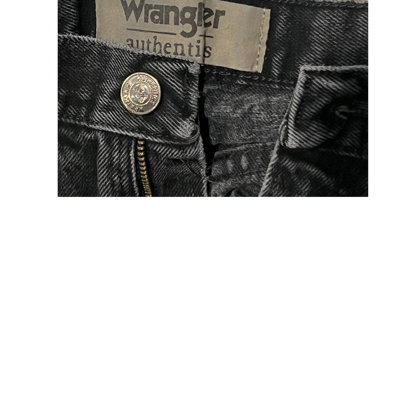 Wrangler authentics Pantalones Rectos Negros para Hombre 32x32