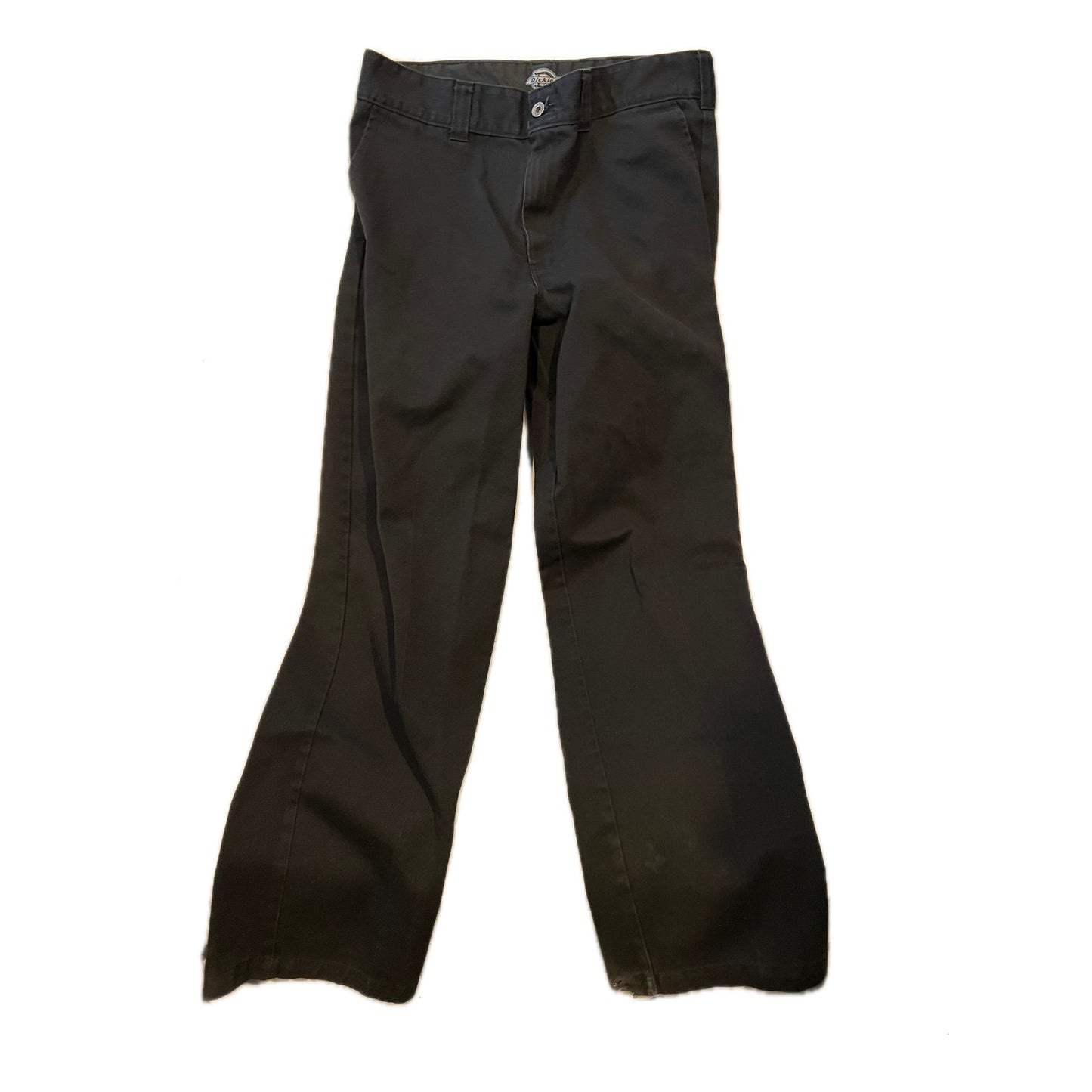 Dickies Pantalones chinos negros de skateboard para hombre 34x32