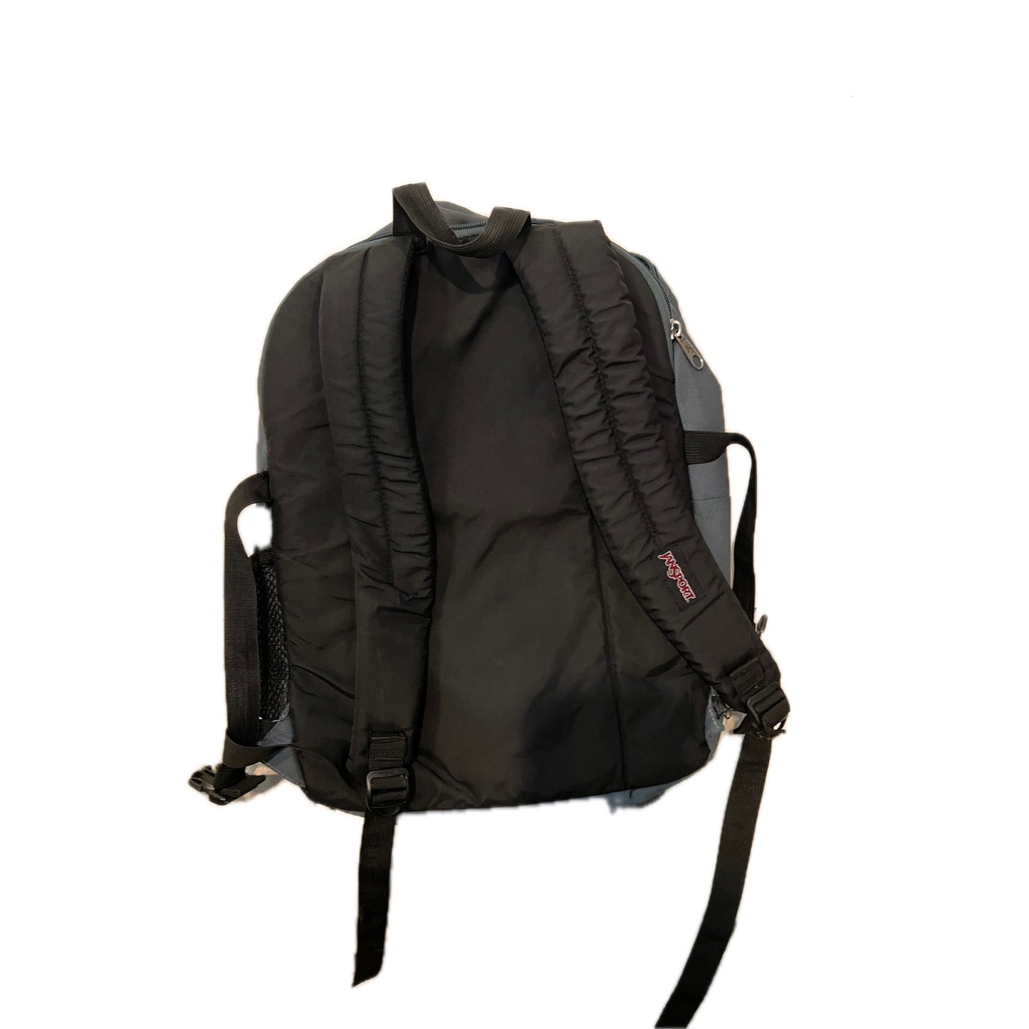 JanSport Blue Gray Black Main Campus Backpack
