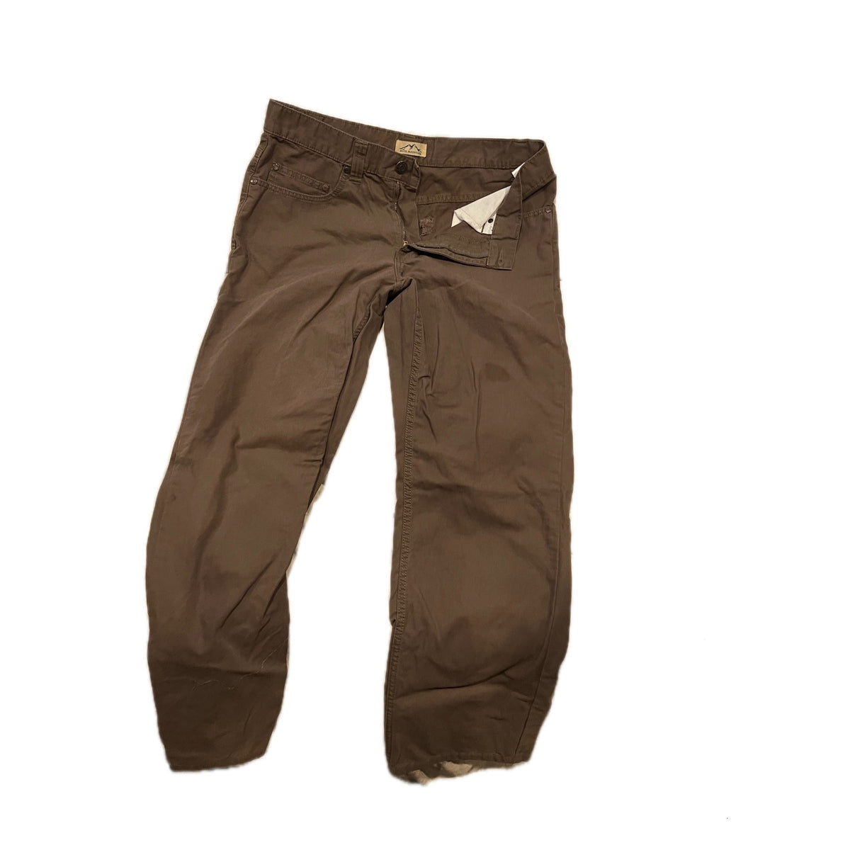 Blue Mountain Beige Straight Jeans Mens 34X32