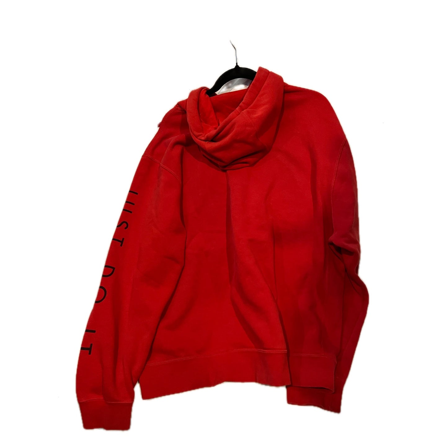 Nike Air Just Do It Red Pullover Hoodie Mens XL