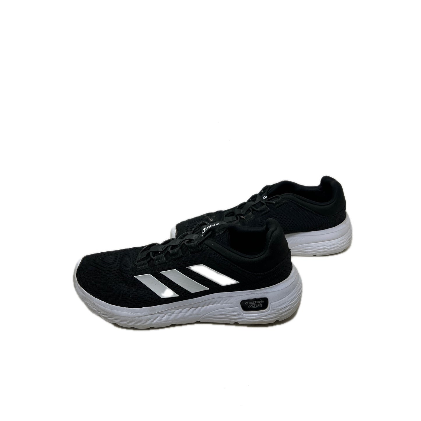 2024 Adidas Cloudfoam Comfy EL Black White Mens 10