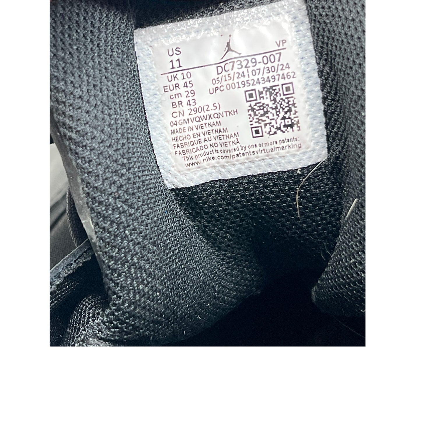 Nike Jordan Flight Club 91 Black Metallic Gold 2021 Mens 11