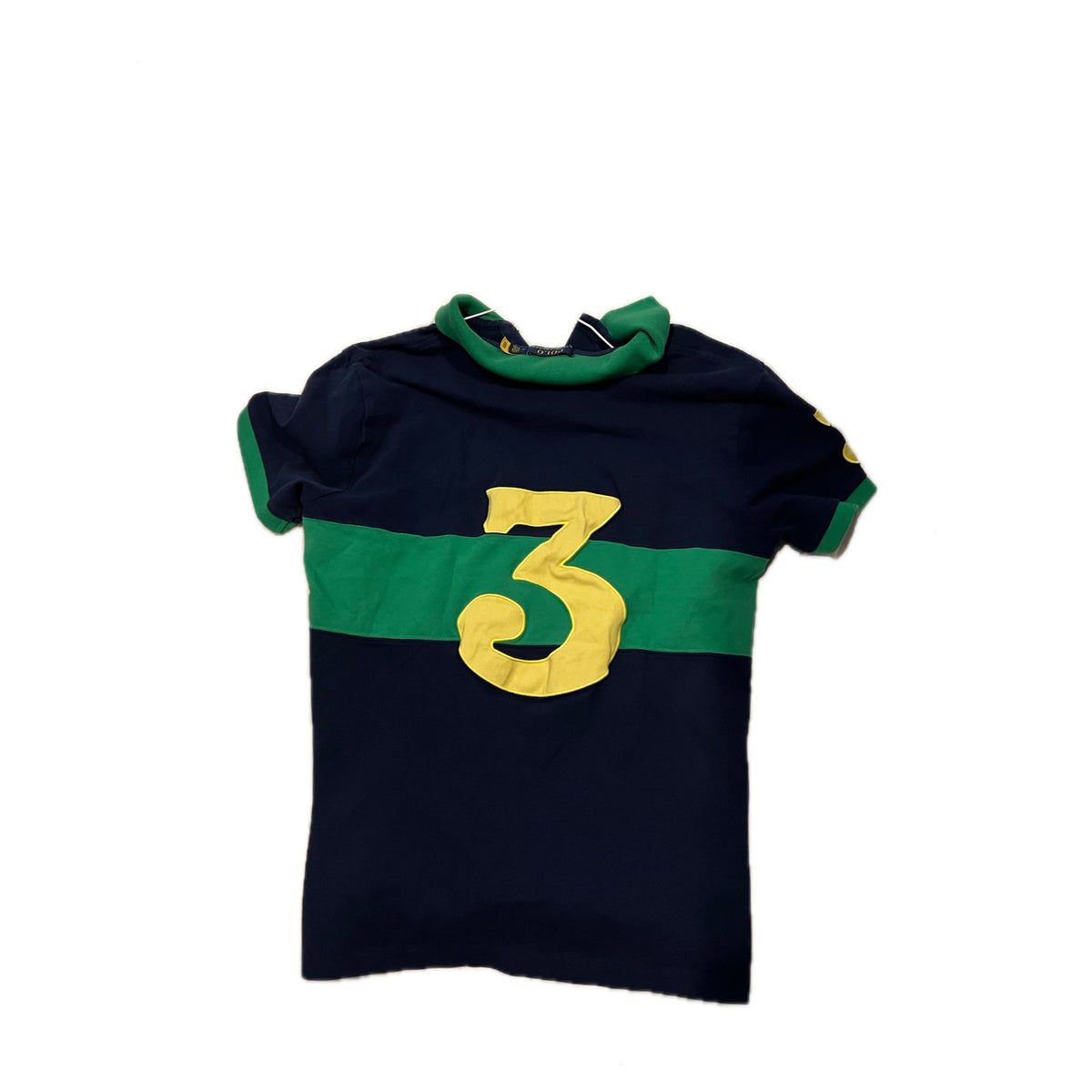 Polo Ralph Lauren Number 3 Polo Club Polo Shirt Womans Med