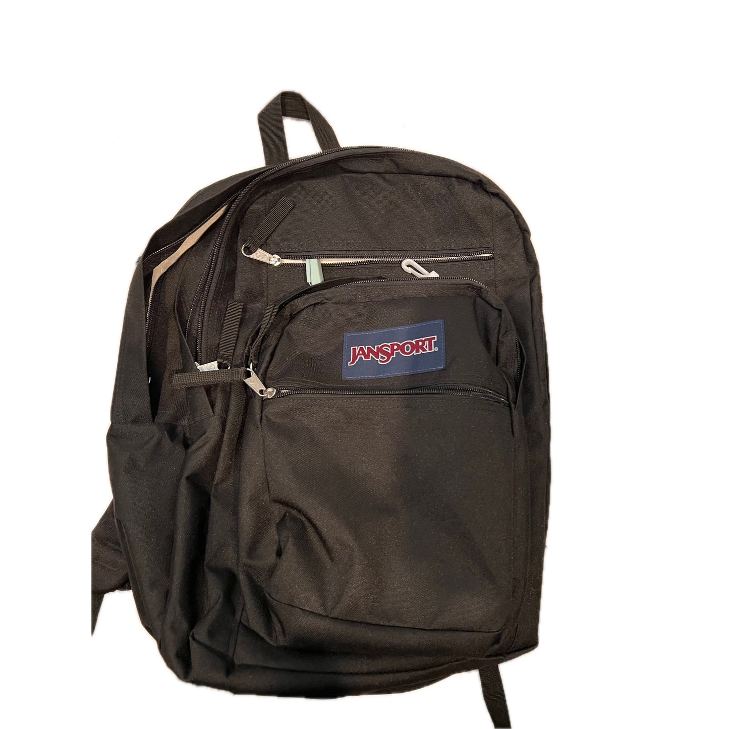 JanSport Big Student 3 Section Black Backpack