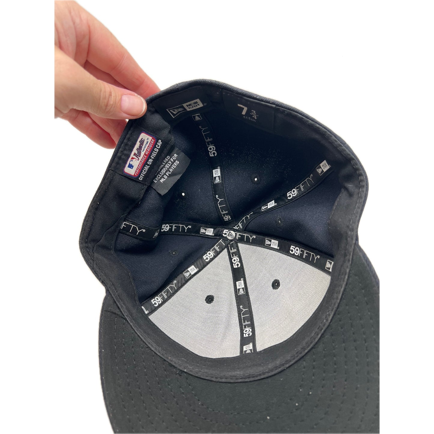 New Era Official On Field NY Yankees 7 3/4 Baseball Hat