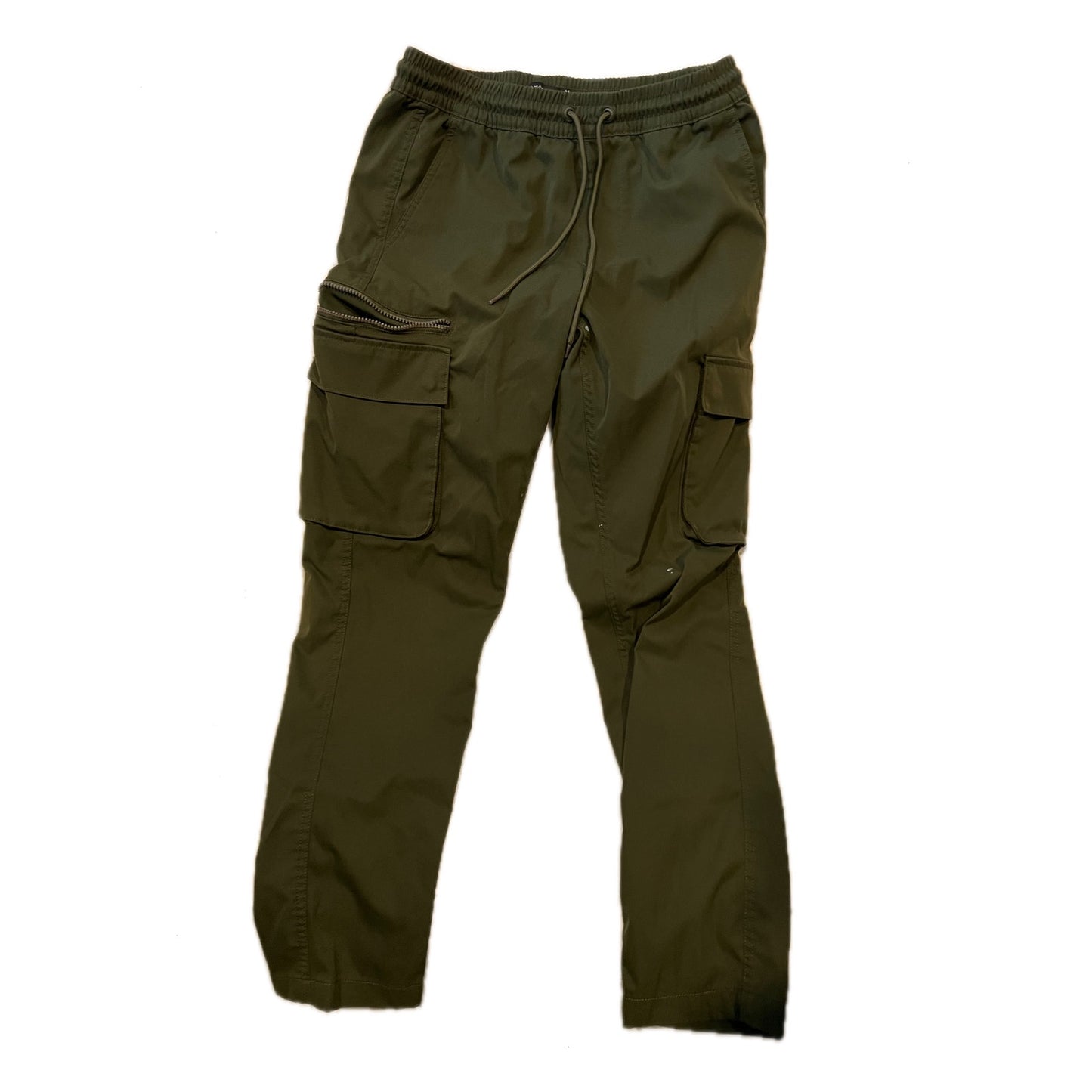 Pantalon de jogging cargo vert foncé Tahari pour homme, taille M