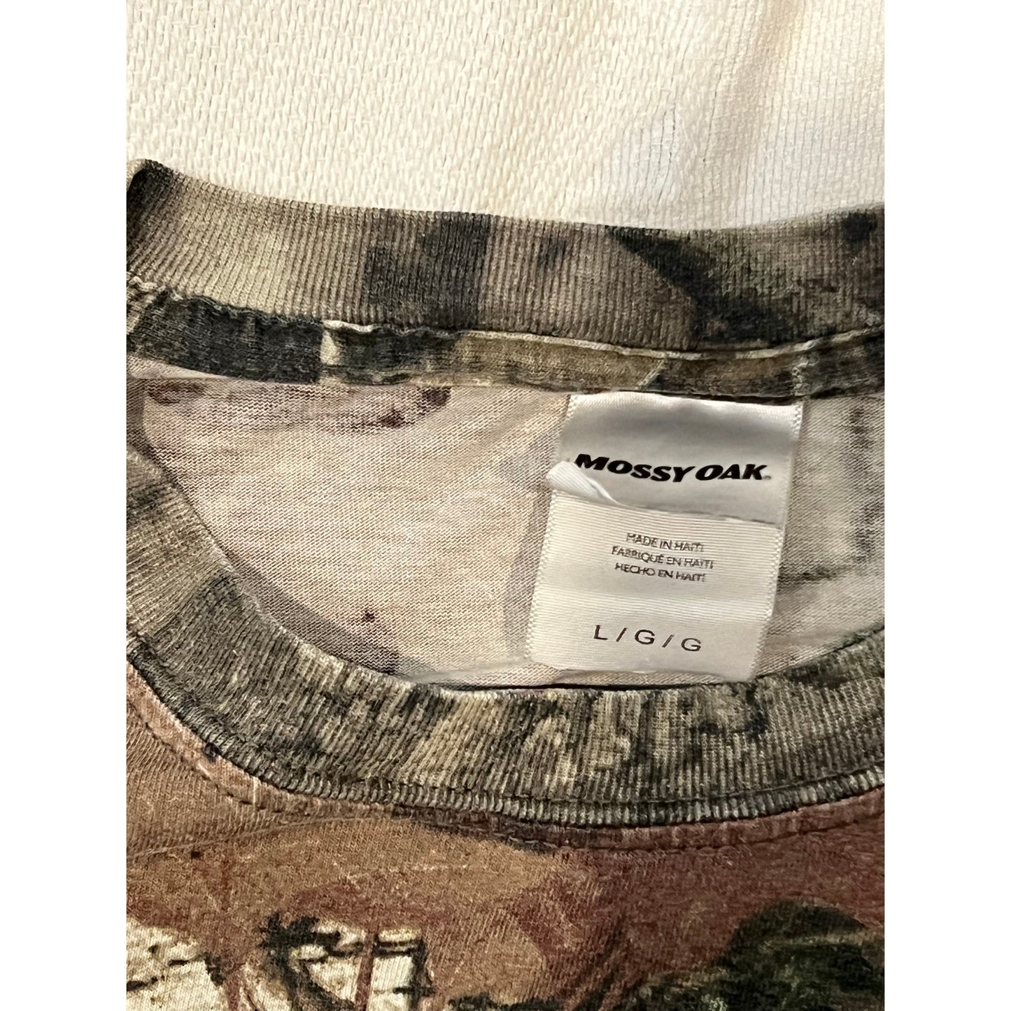 Mossy Oak Brand Hunting Camo T-Shirt Mens XL