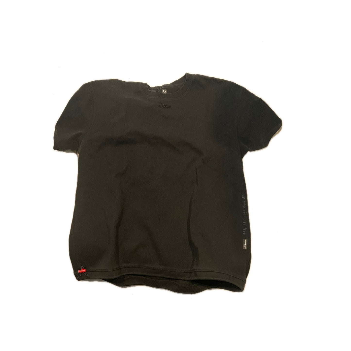 ASRV Heavy Weight Yoga/Training Black T-Shirt Mens XL