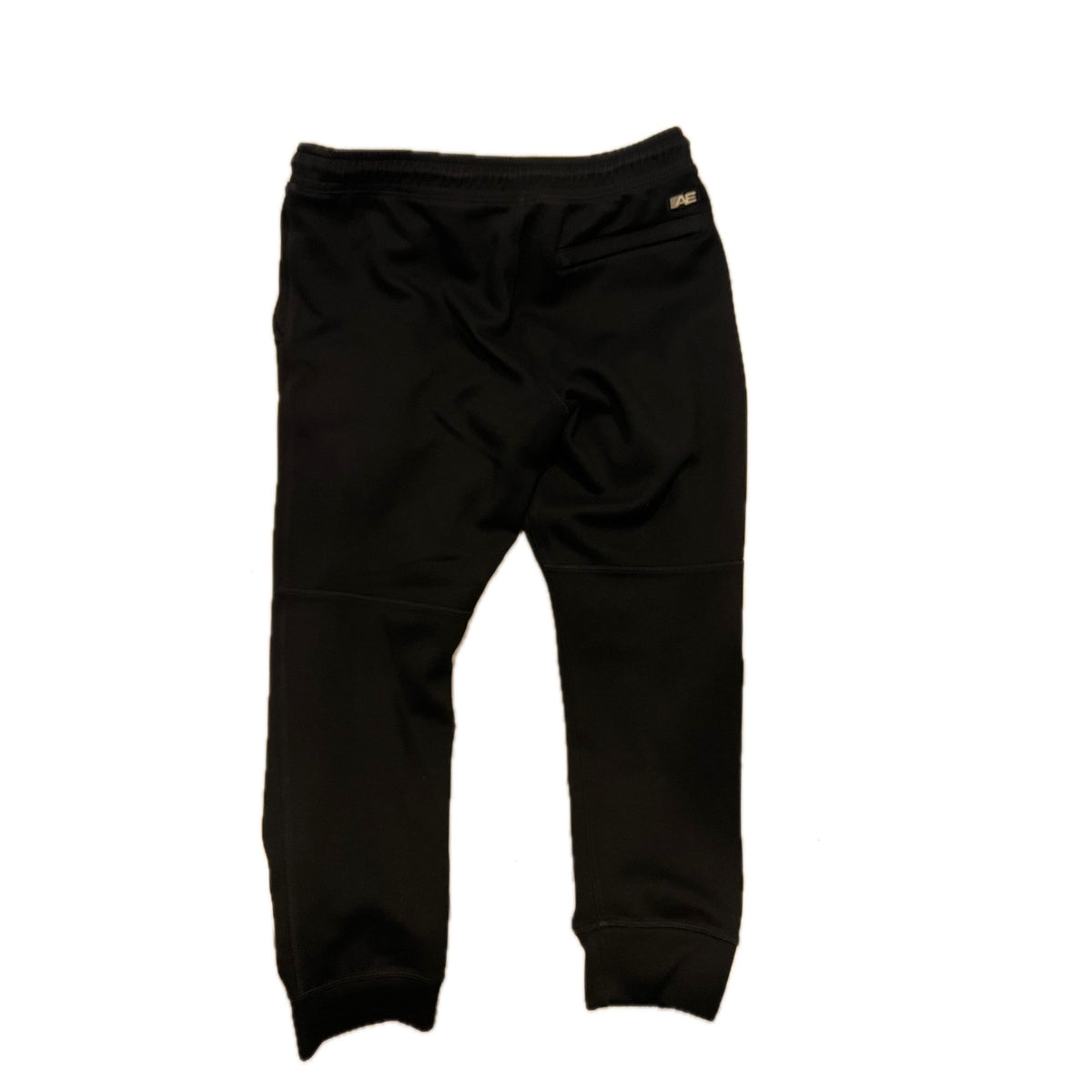 American Eagle Black Cuffed Sweatpants Mens Large