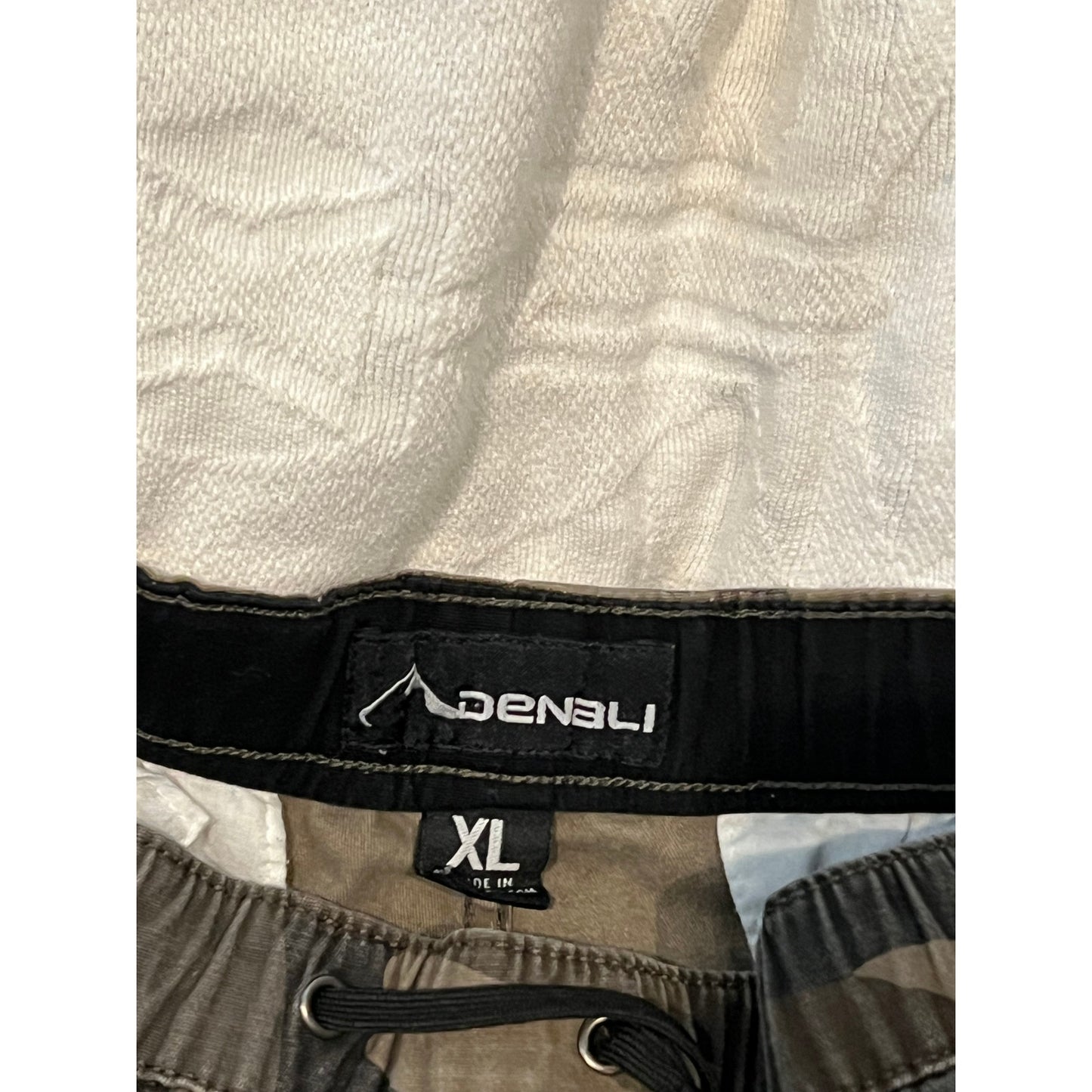 Denali Khaki Green Cuffed Ankle Cargo Joggers Mens XL 36x28