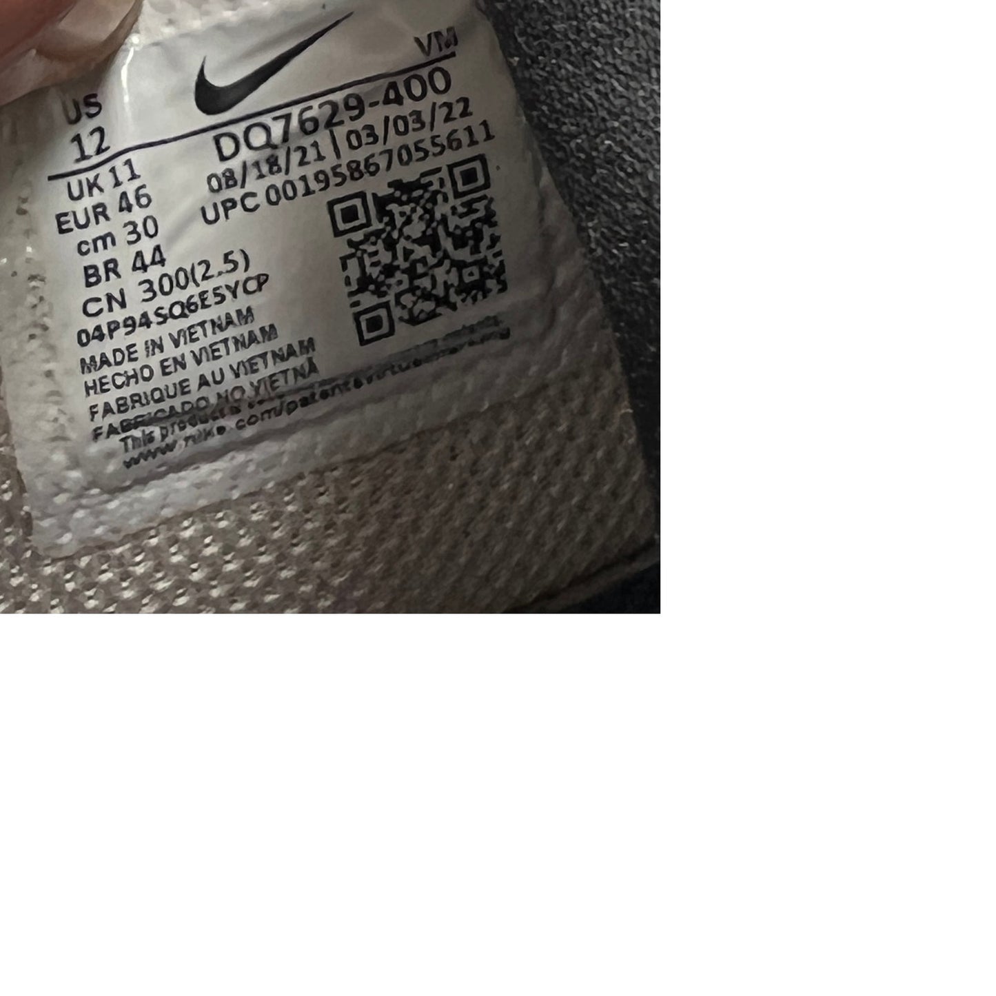 Nike Air Max Excee 'University Blue Sneakers mens 12