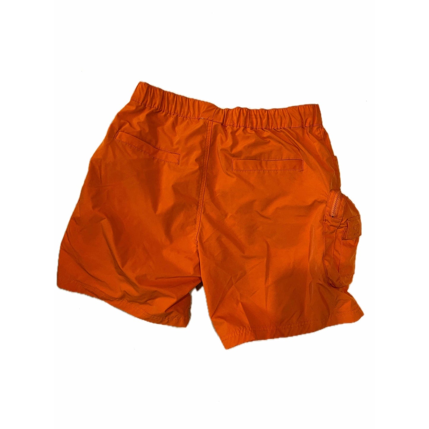 Decibel Orange Cargo Shorts Mens M