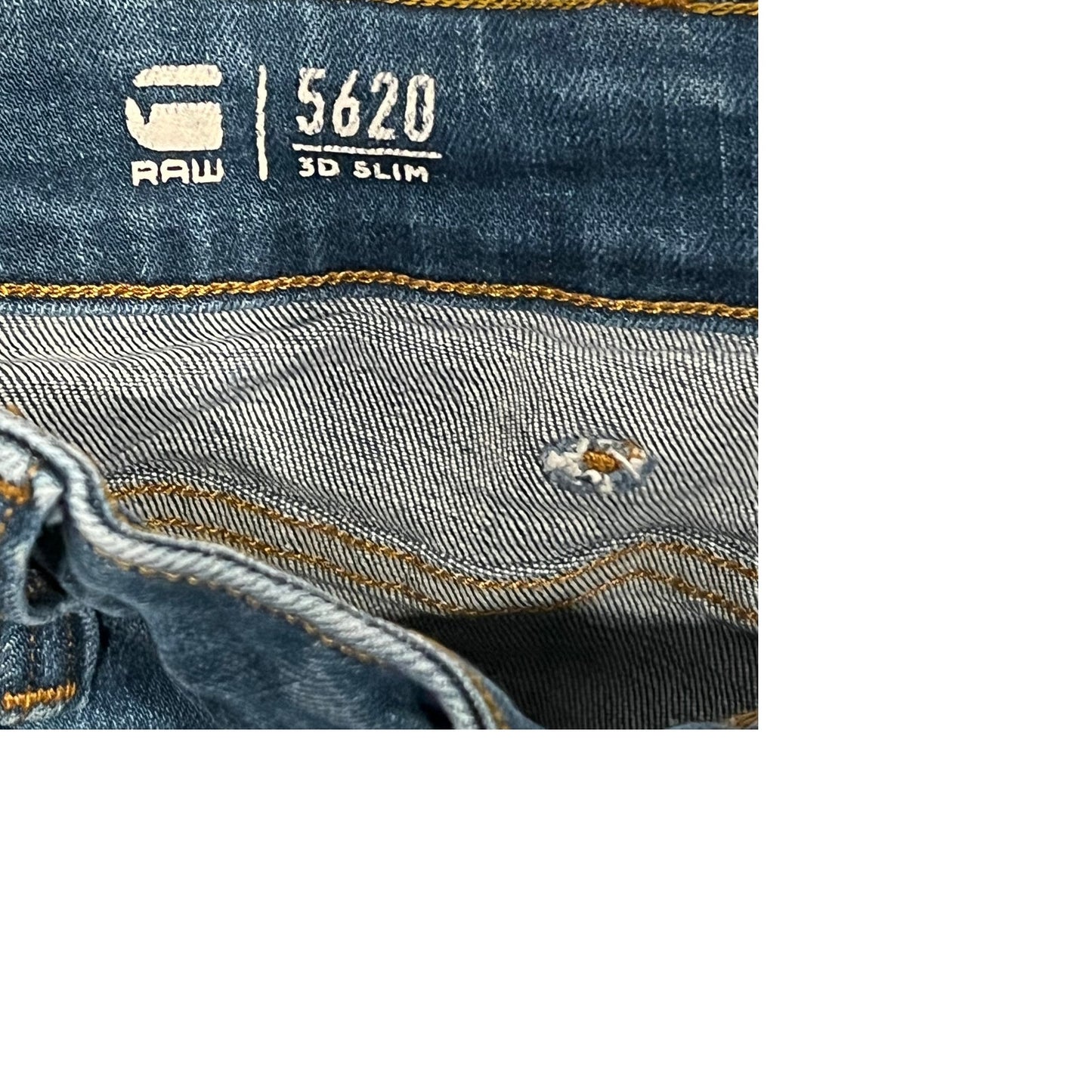 G-Star Raw 5620 3D Slim Jeans Mens 34x32
