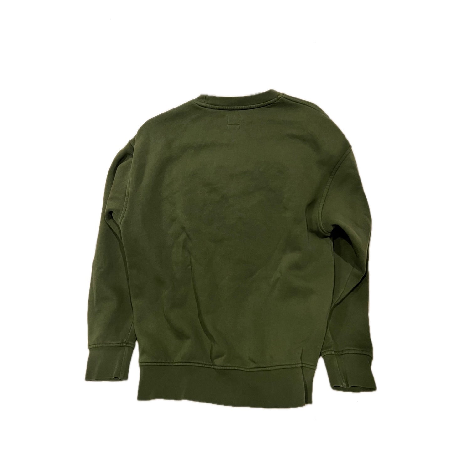 Levis Sudadera para hombre con cuello redondo y ajuste holgado, color verde militar