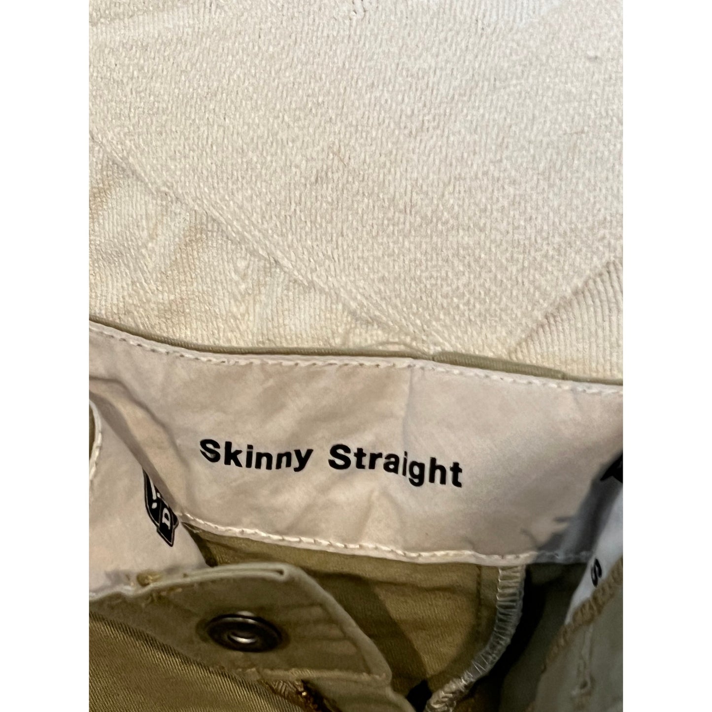 Pantalon Chino Homme Dickies Skinny Droit Beige 34x32