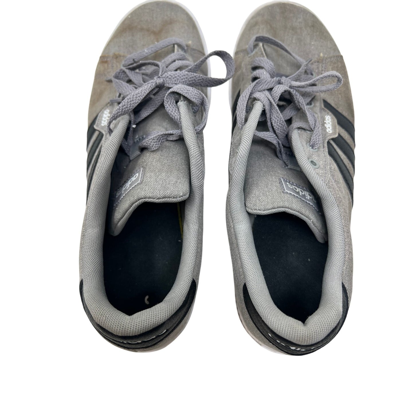 adidas Daily 3.0 Grey Black Sneakers Mens 13