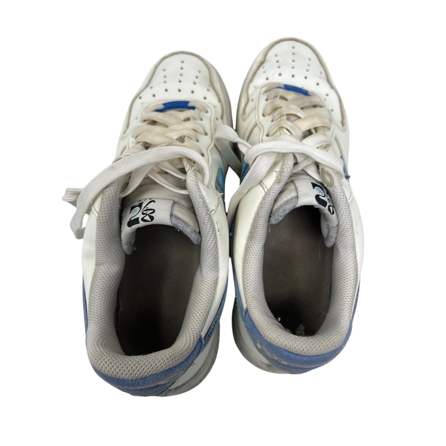 Nike Air Force 1 Low 07 LV8 82 Dble Swoosh Med Blue Mens 9.5