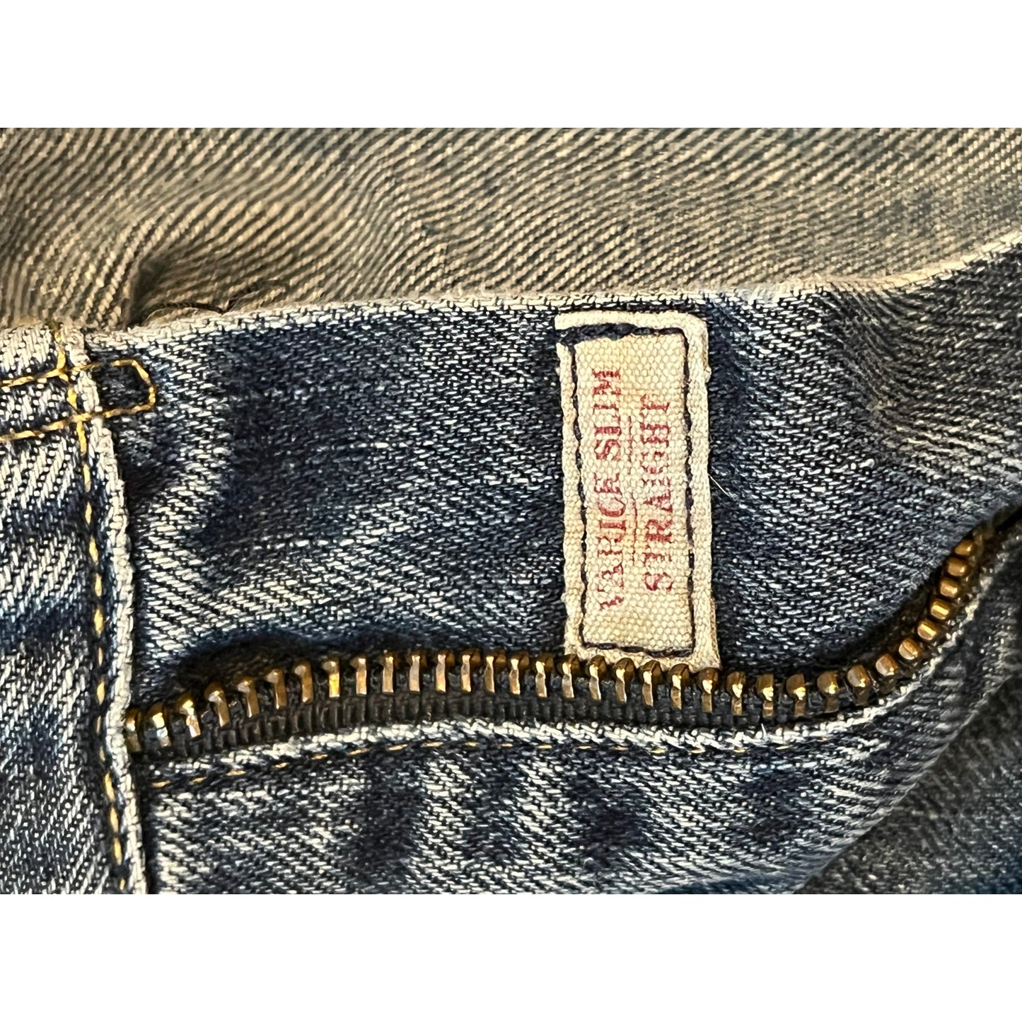 Jeans Polo Ralph Lauren Varice Slim Droit Bleus 38x30