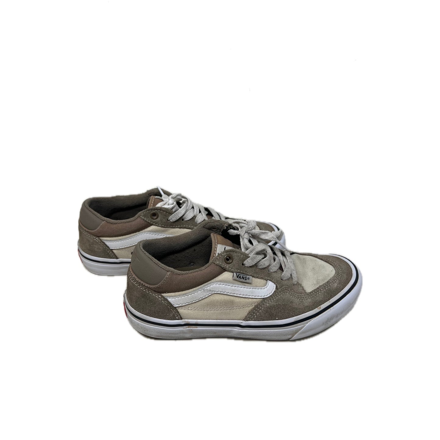 Vans Rowan Walnut Low Top Skate Shoes Mens 7.5 Woman 9