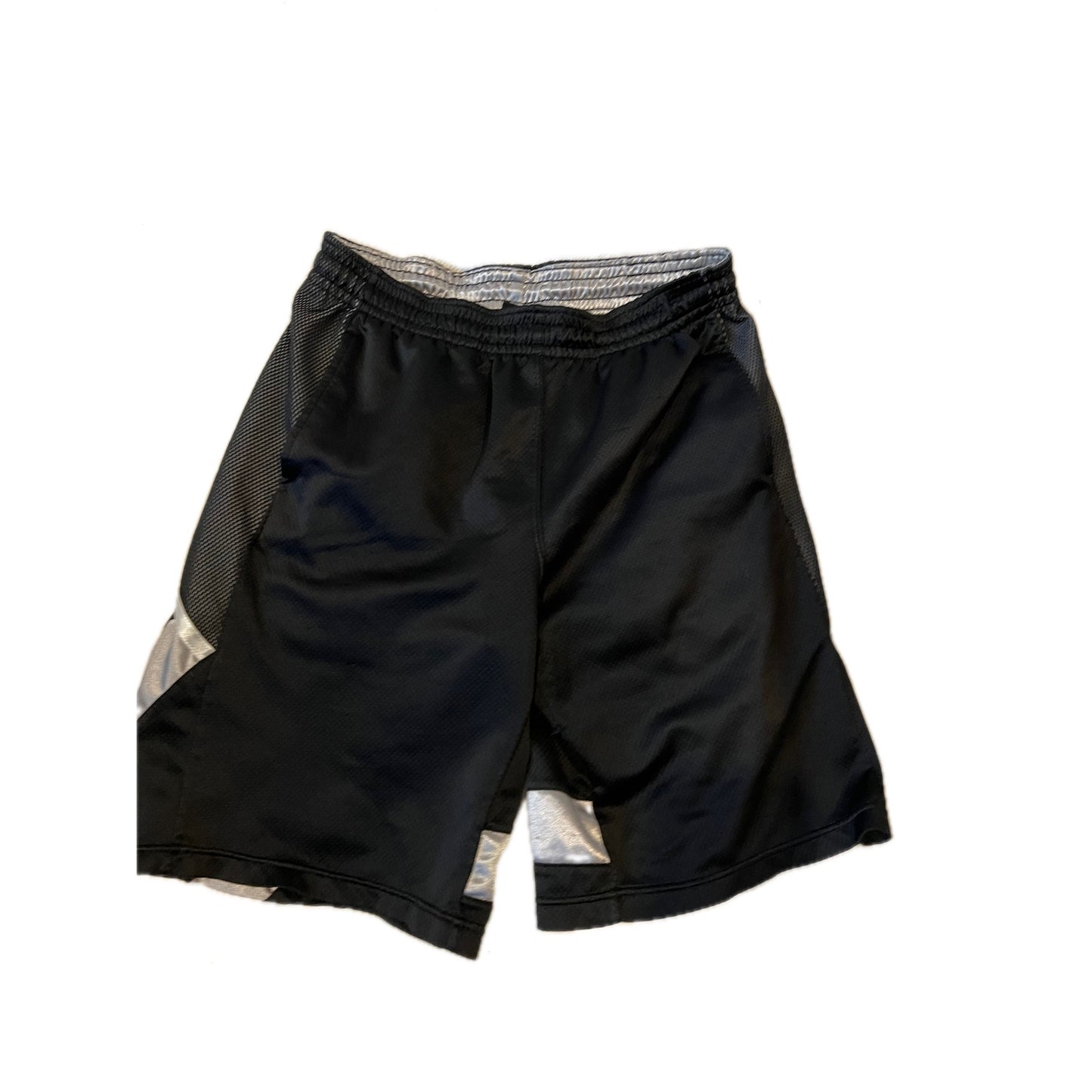 AND1 Black White Basketball Shorts Mens S