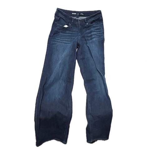Old Navy High Rise Wow Wide Leg Jeans Womans 6 Long