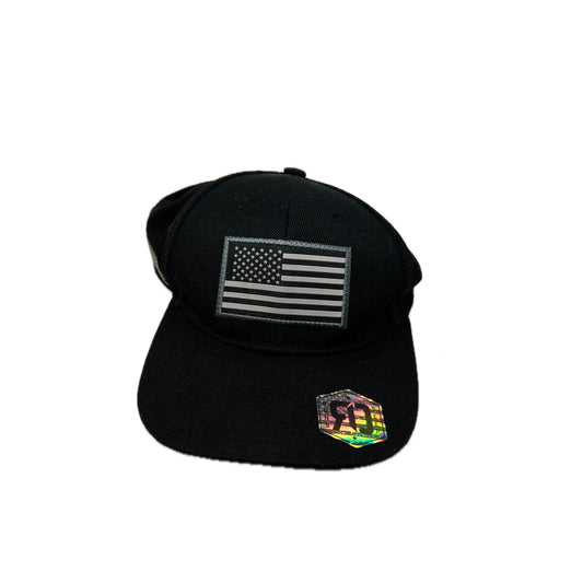 Runs Deep Tactical US Flag Snapback Baseball Cap Adjustable