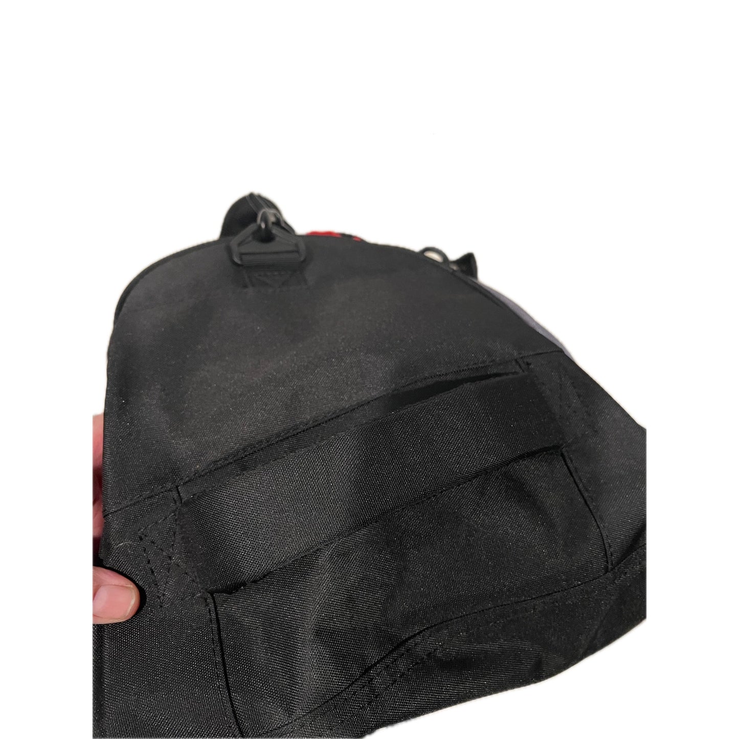 SwissGear 24" Soft Duffel Bag Gray Black W Red Trim