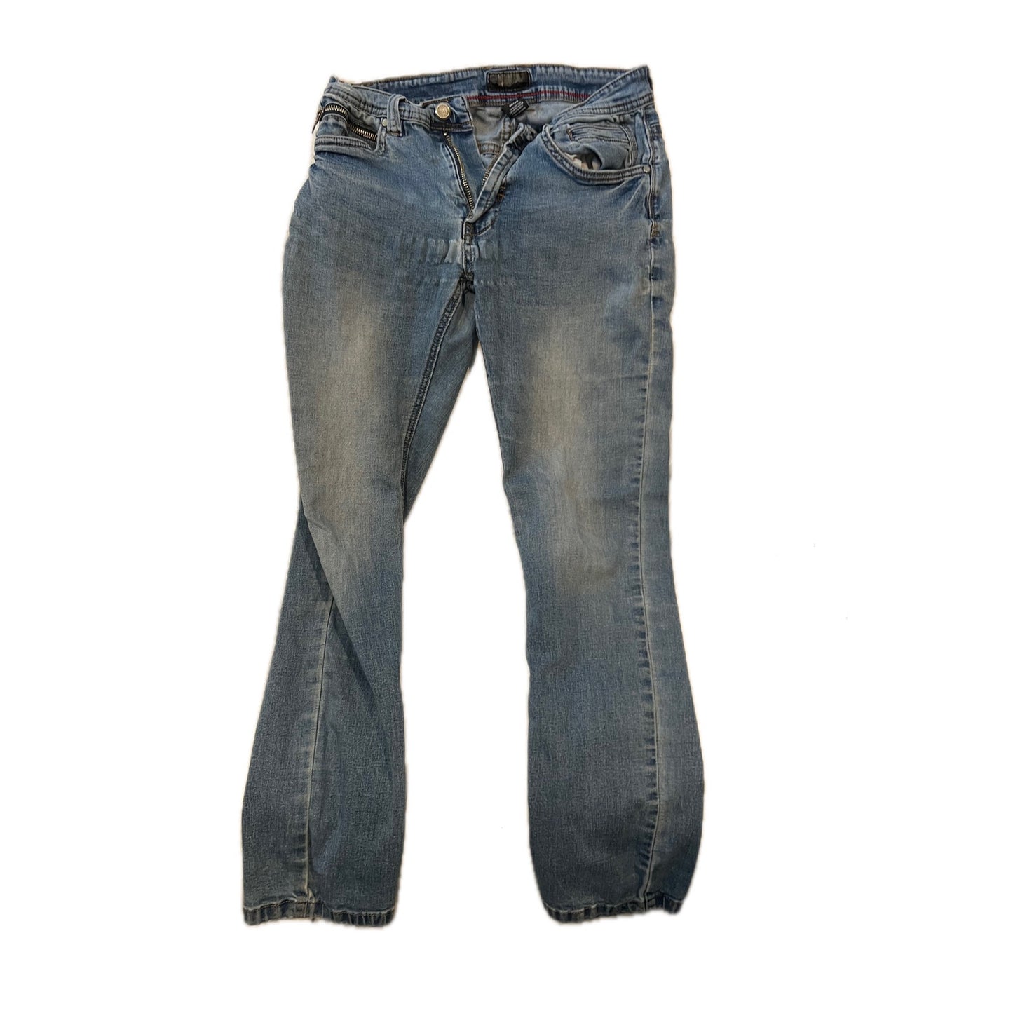 Steves Jeans Jeans azules desgastados para hombre 30x30