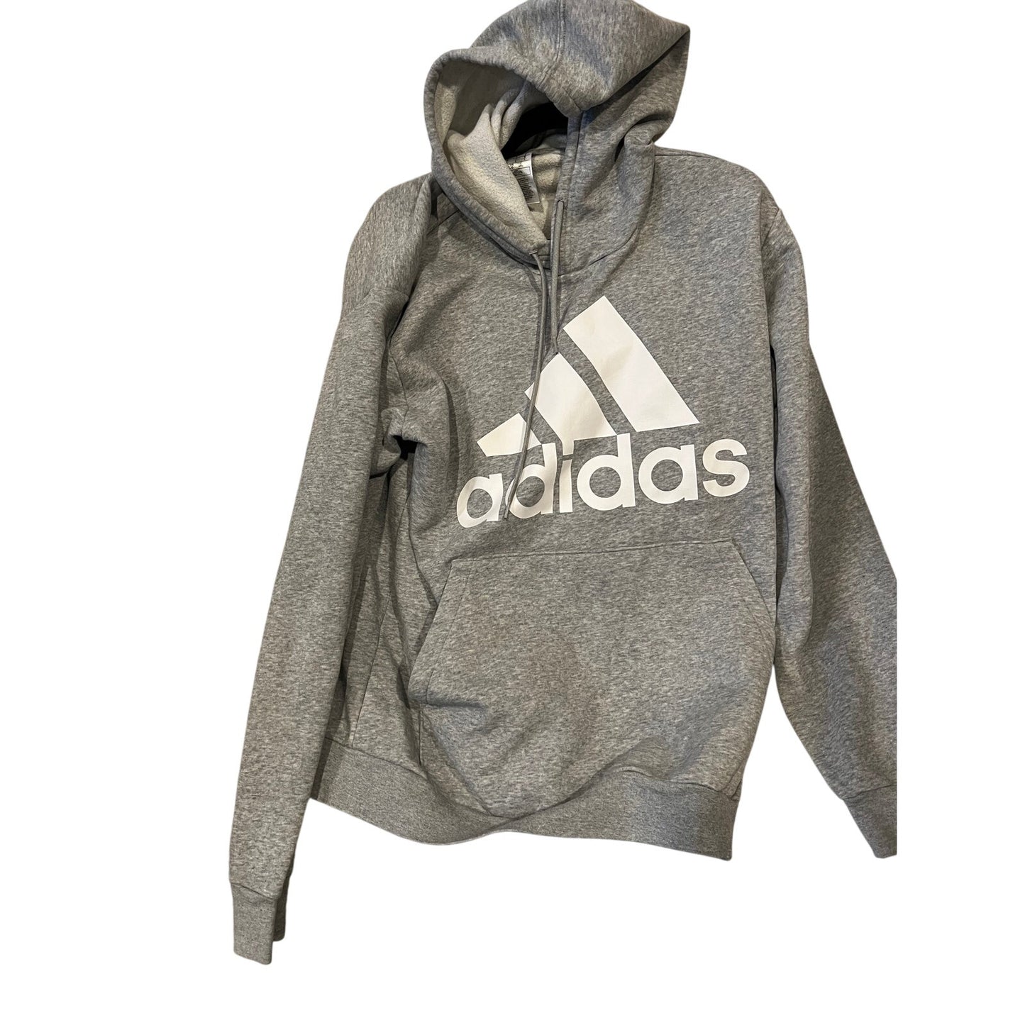 Adidas Gray Pullover Hoodie Mens L