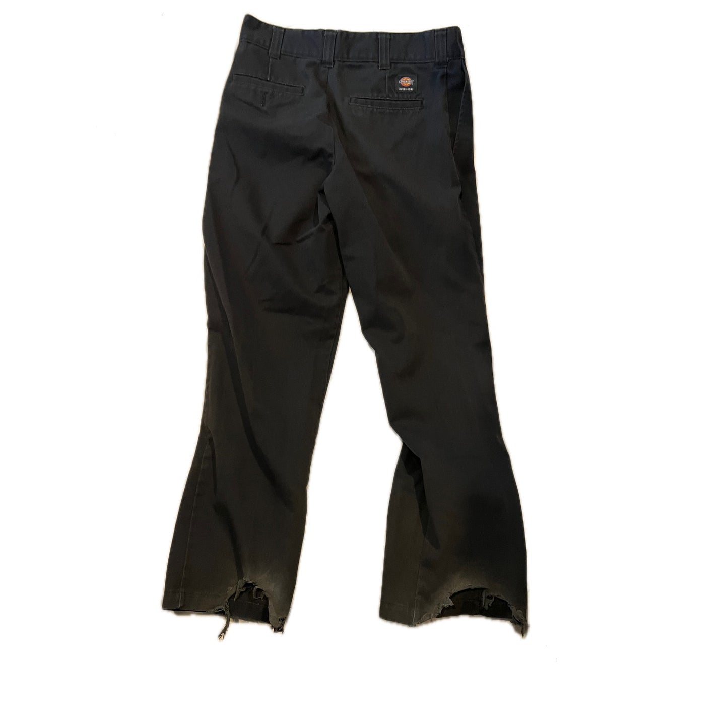 Dickies Pantalones chinos negros de skateboard para hombre 34x32