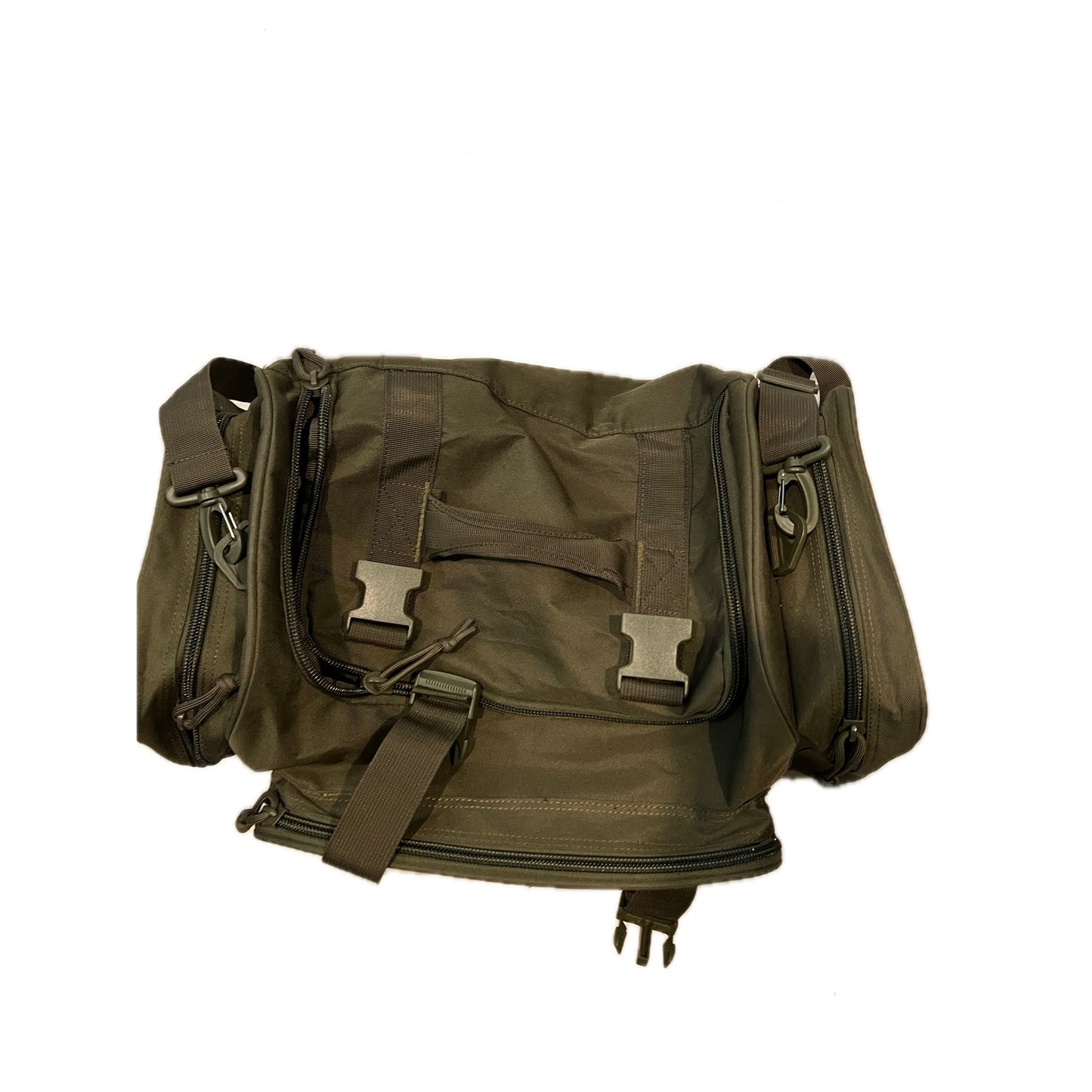 Highland Tactical Canvas Drab Green 31L Duffel 22"x12"x10"