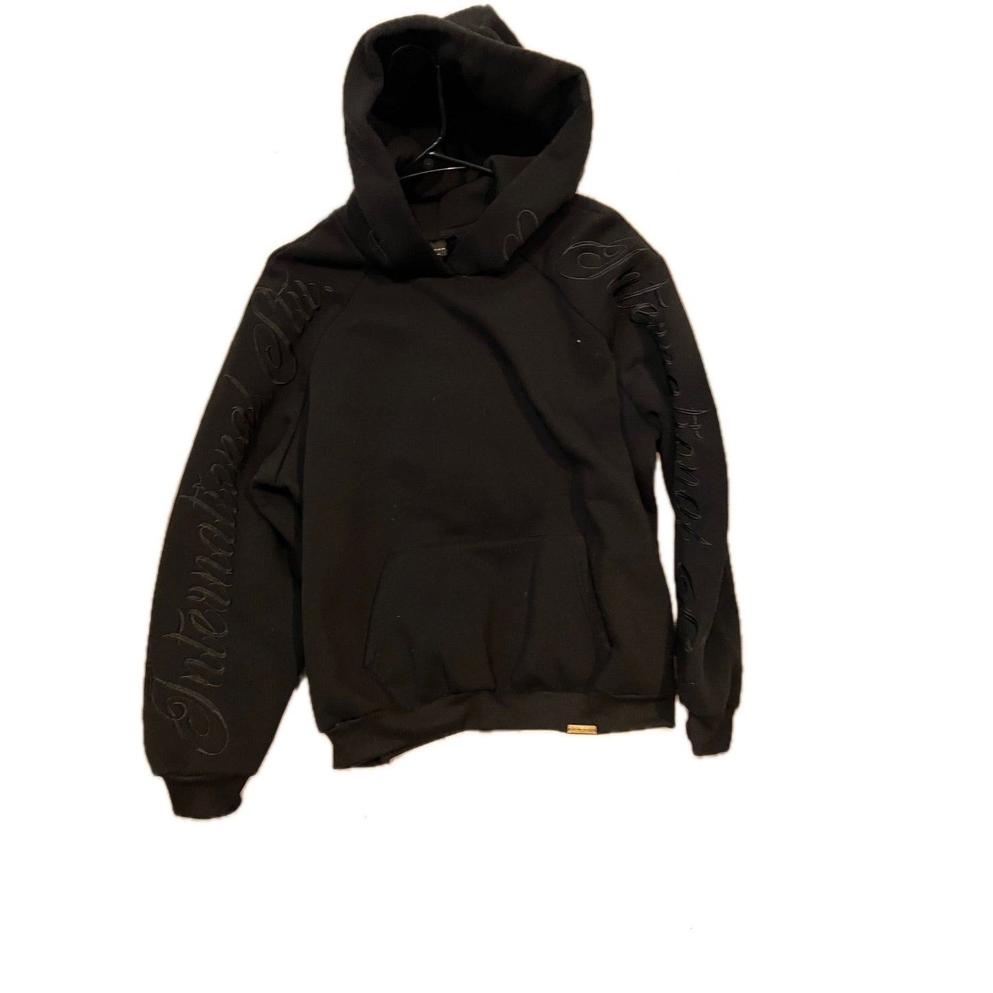 Sumwon Black Pullover Hoodie Mens Small