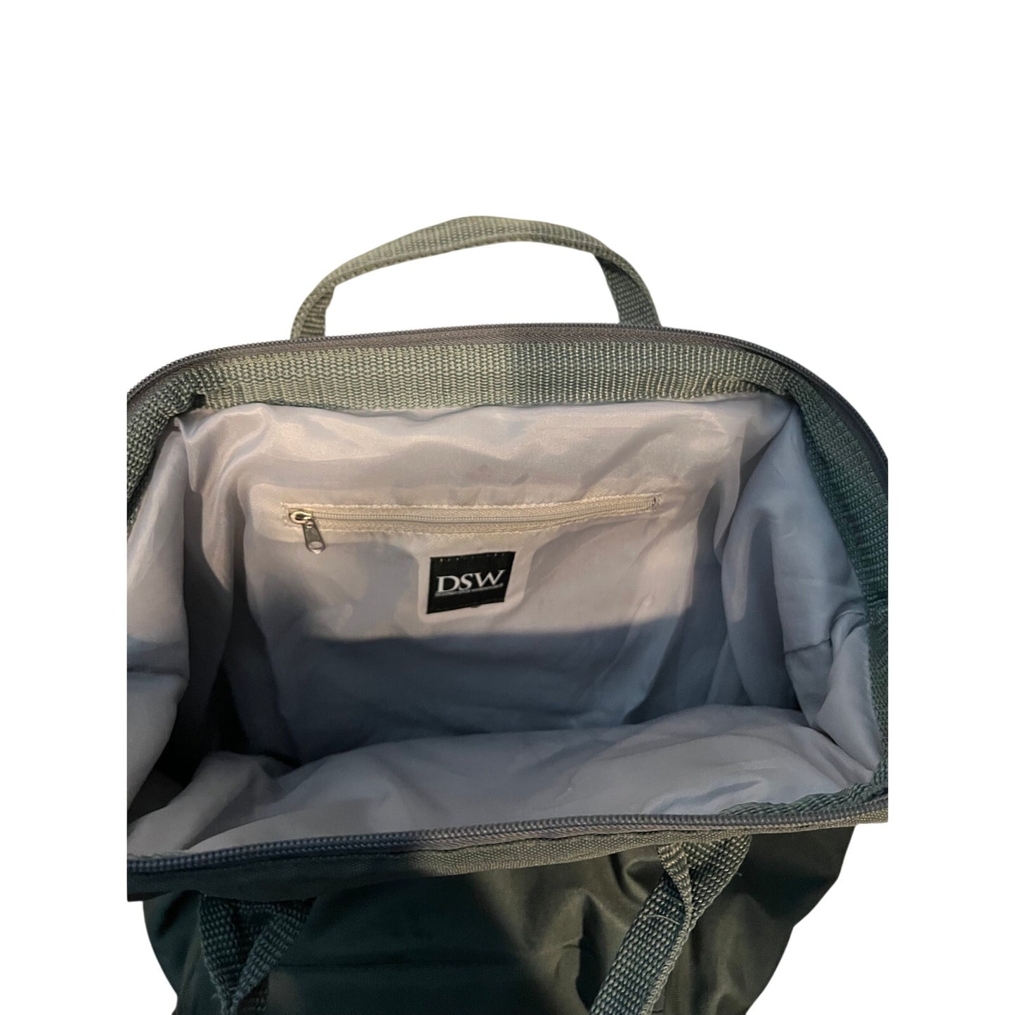 Sac fourre-tout et sac à dos DSW Camuto en toile bleu acier et vert