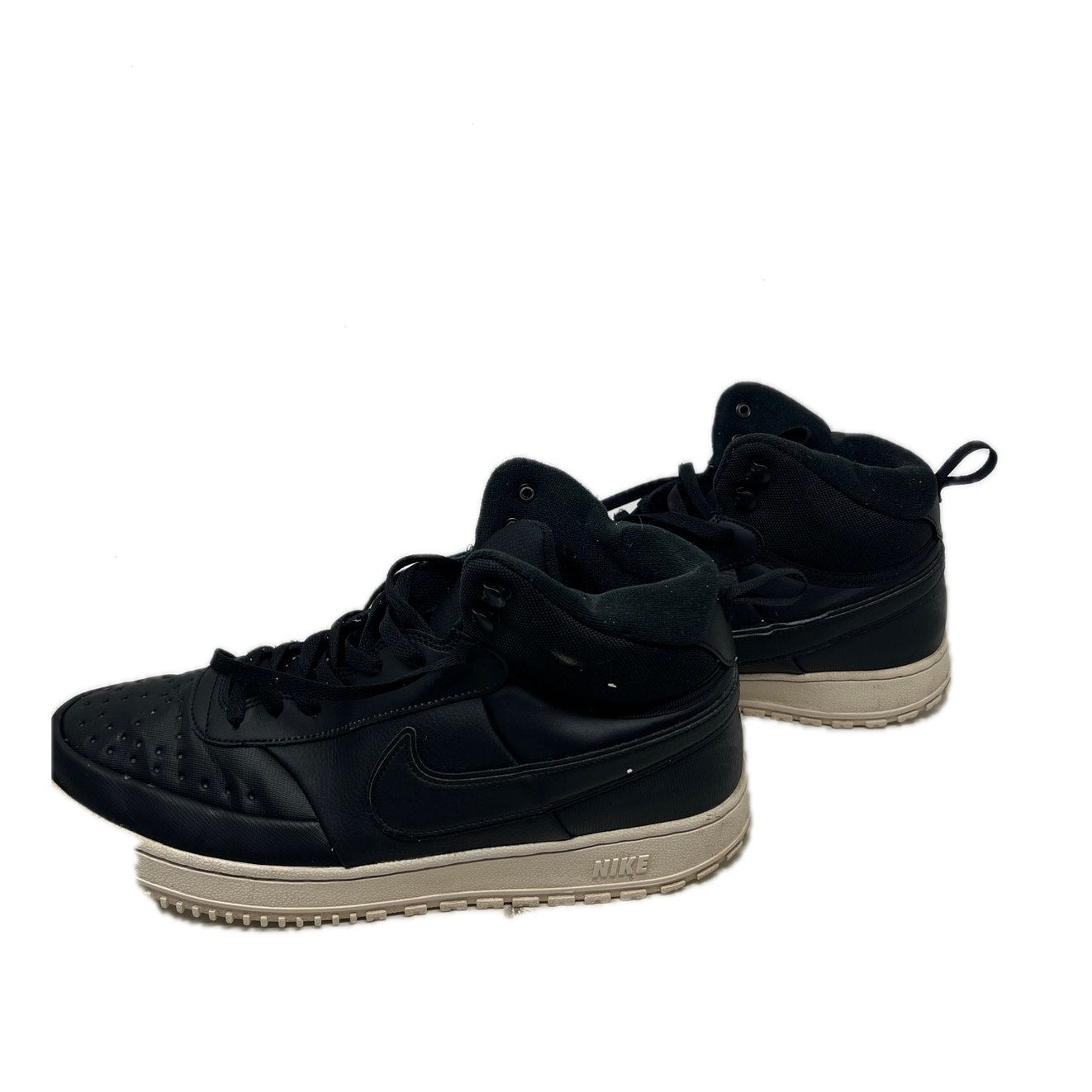 Nike Court Vision Mid Black Phantom Sneakers Mens 13