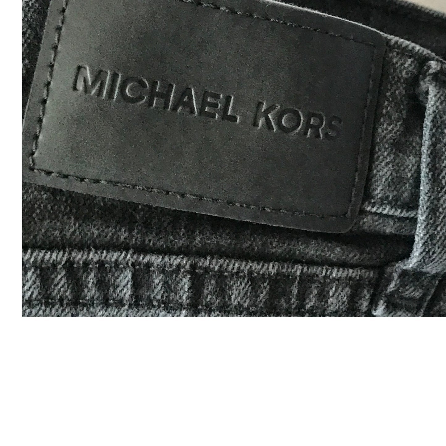 Michael Kors Black Parker Slim Fit Jeans Mens 36x32