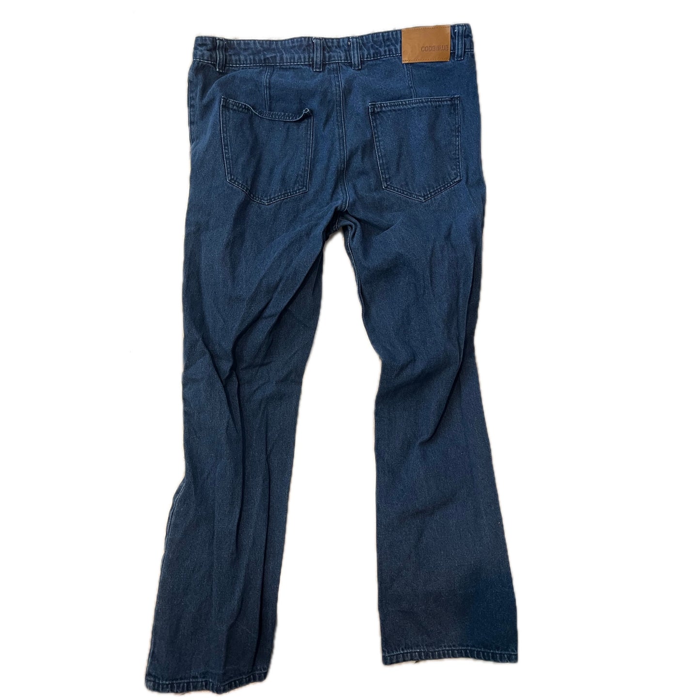 Jean droit bleu Code Blue Homme 36x28