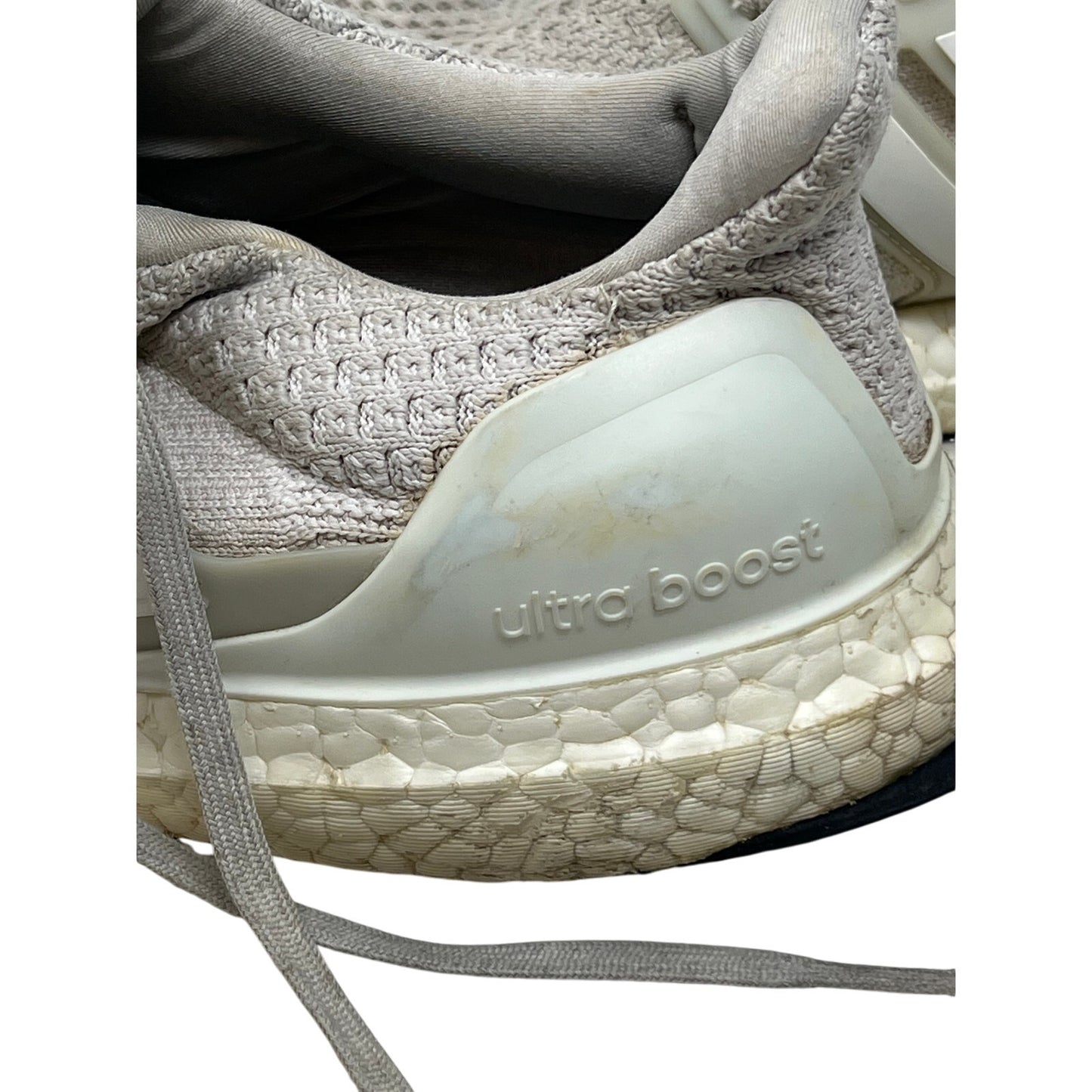 adidas Ultra Boost DNA 5.0 Cloud White Black Sole Mens 11