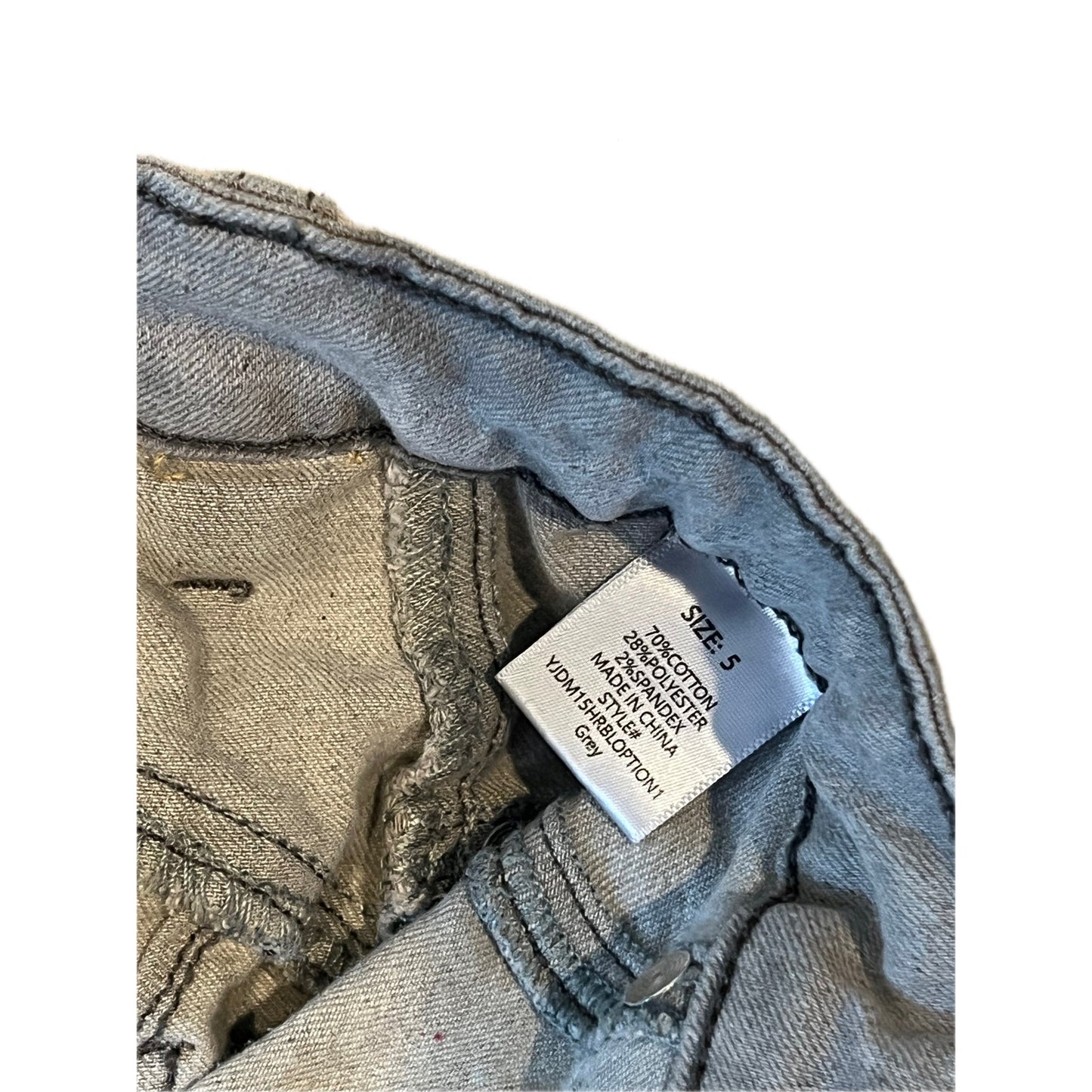 Fashion Nova Gray Skinny Womans Junior Jeans Size 5