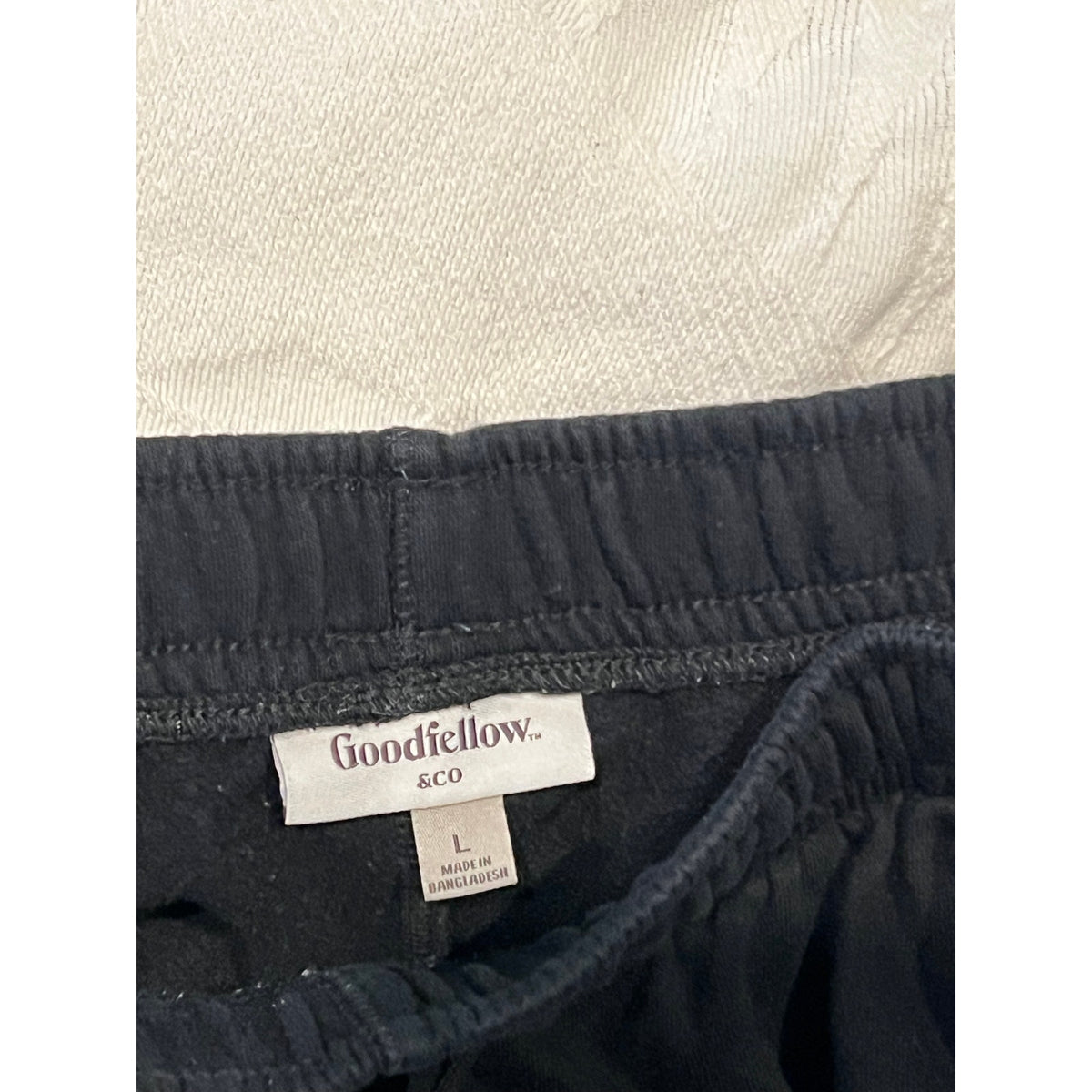 Goodfellow Black Cuffed Sweatpants Mens Large