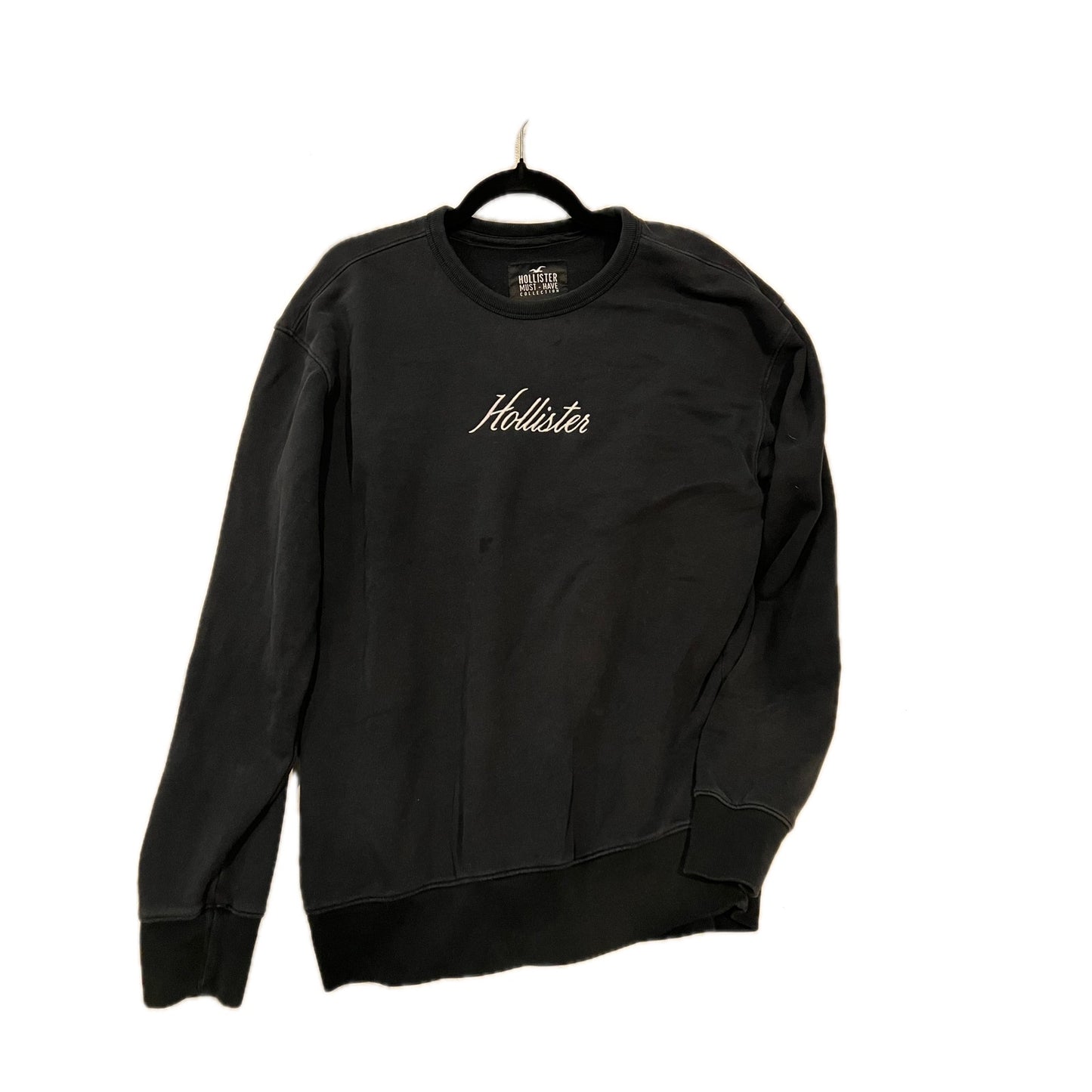 Hollister Must Have Collection Crewneck Black Mens Large