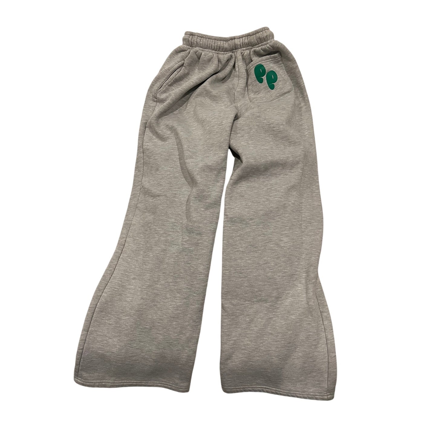 Princess Polly Gray Wideleg Sweatpants Talla 2 de Mujer