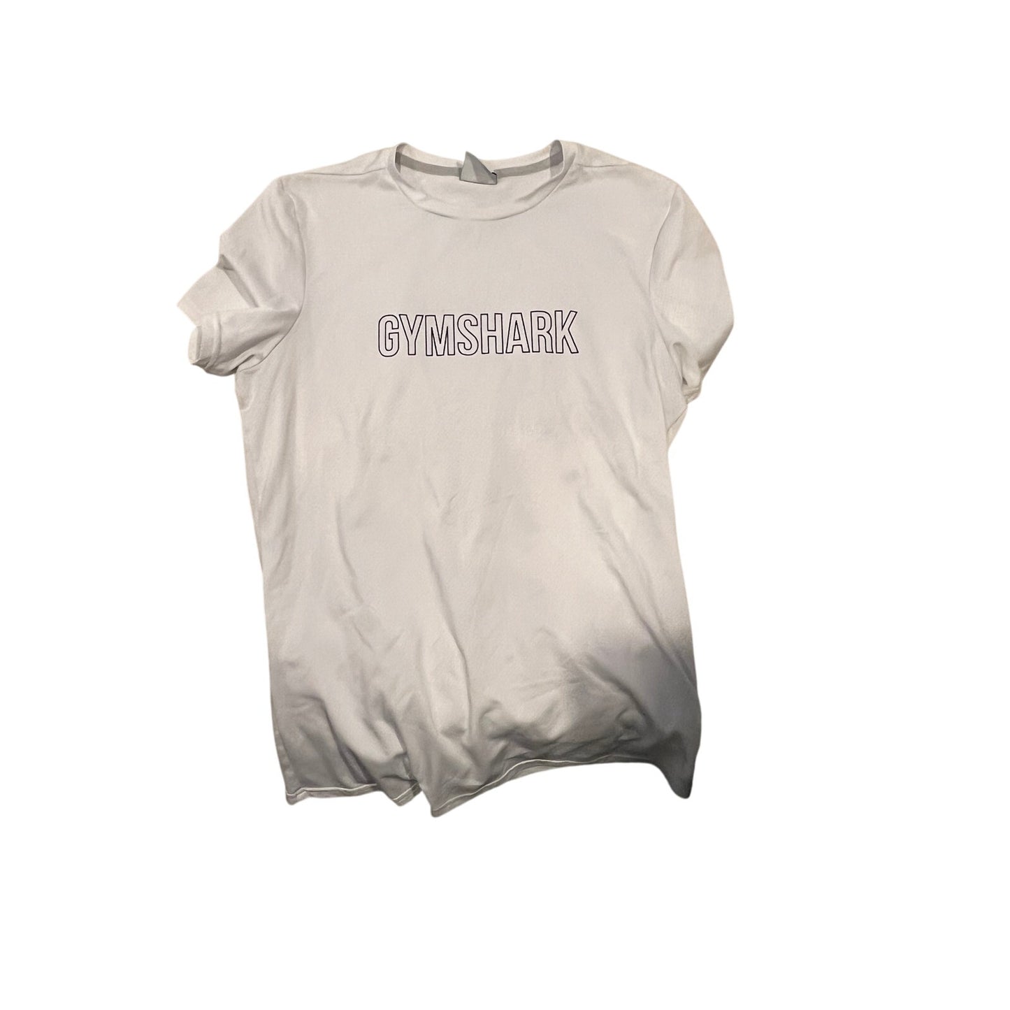 Gymshark White Sweat Wicking T-Shirt Mens S